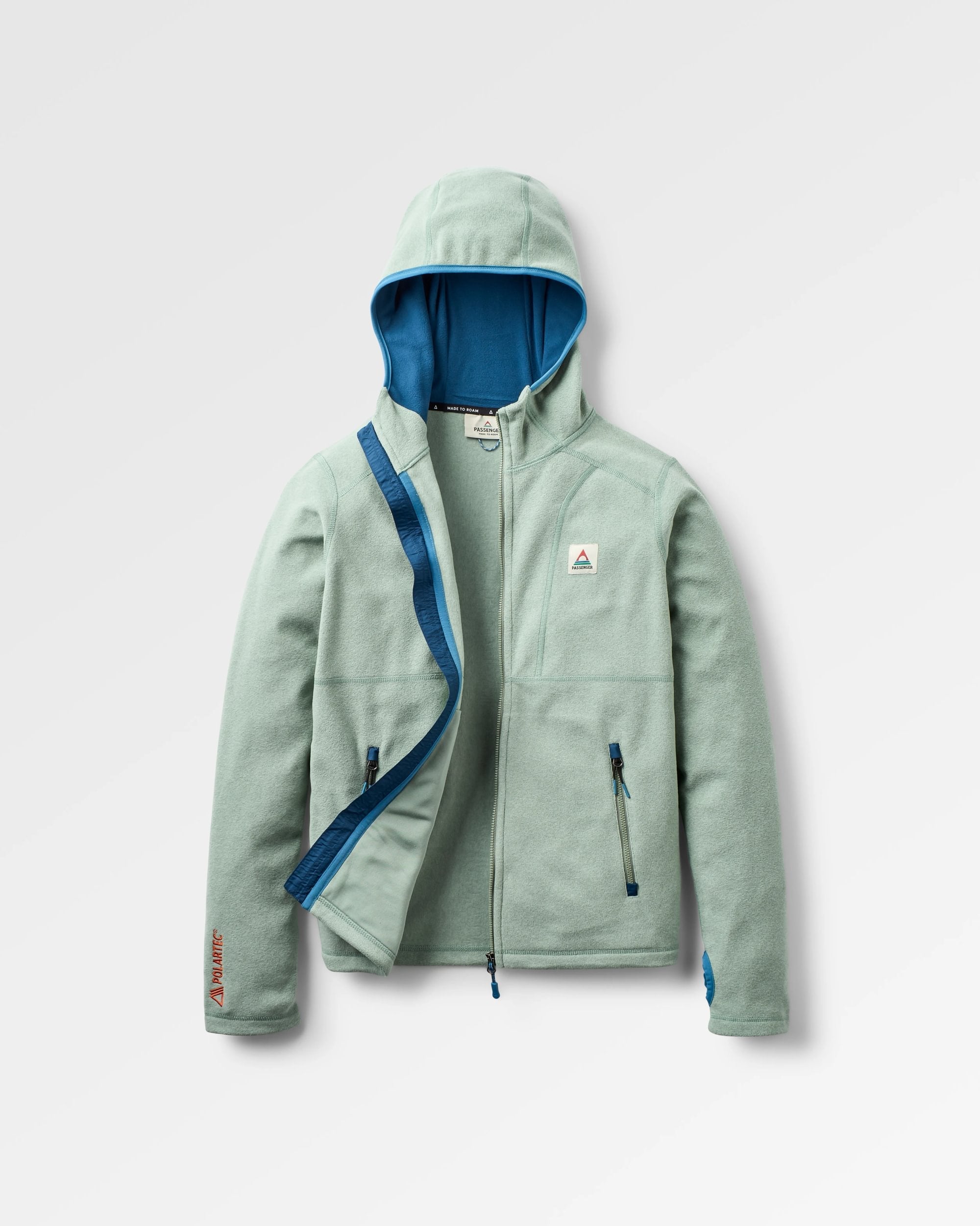 Crest Recycled Polartec® Fleece Hoodie - Pistachio