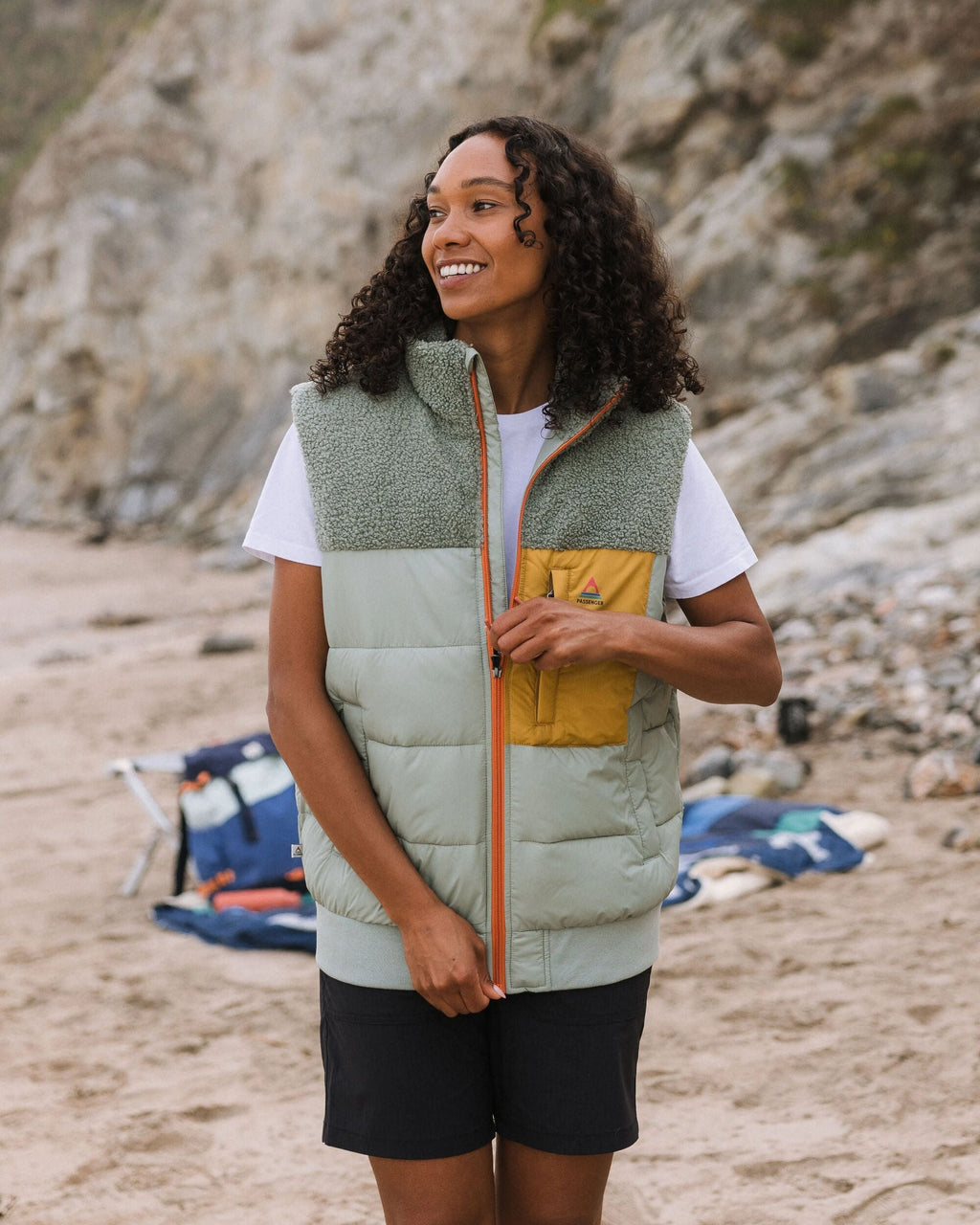 Inspire Recycled Insulated Gilet - Pistachio