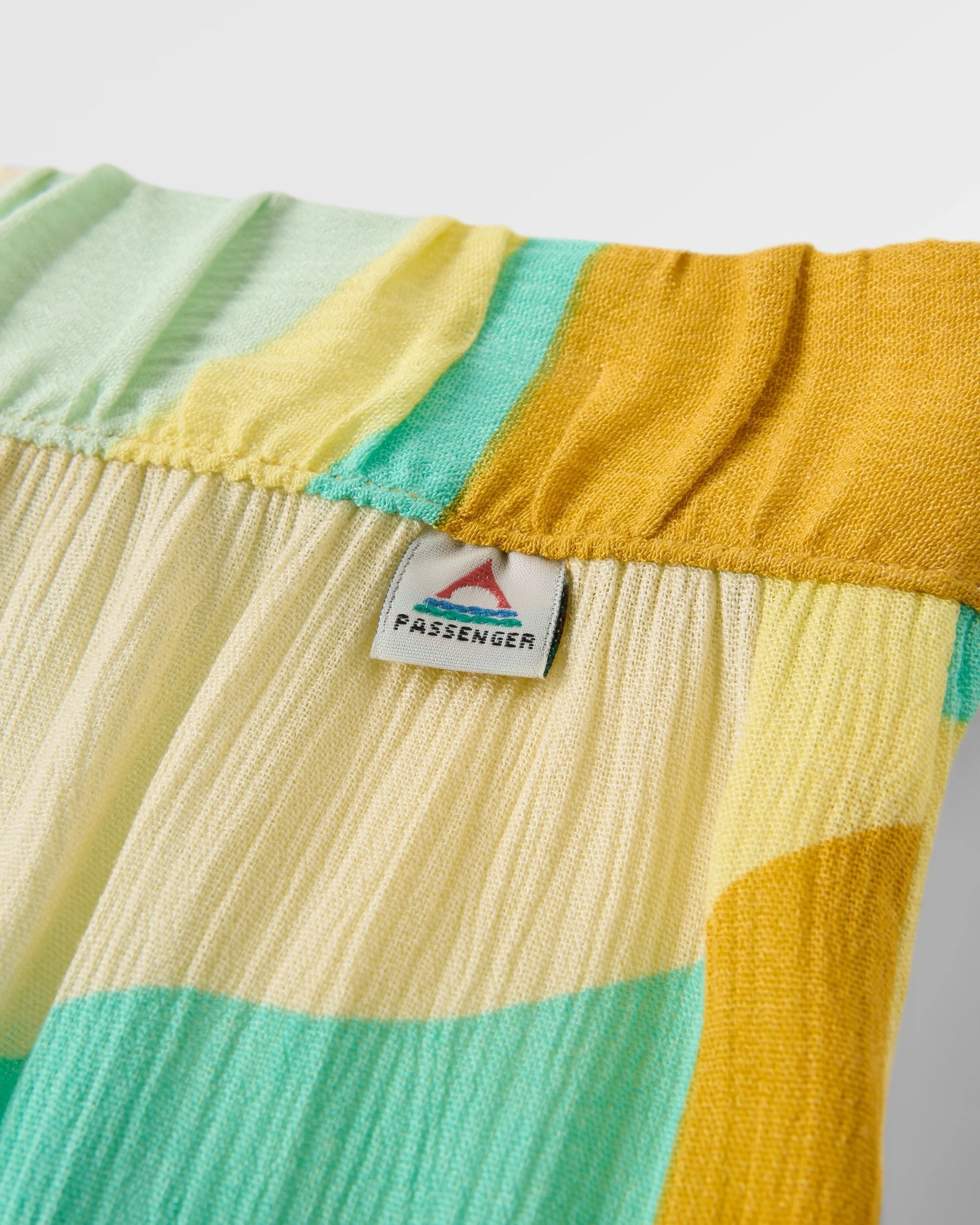 Hannah Skirt - Vista Patchwork Yellow