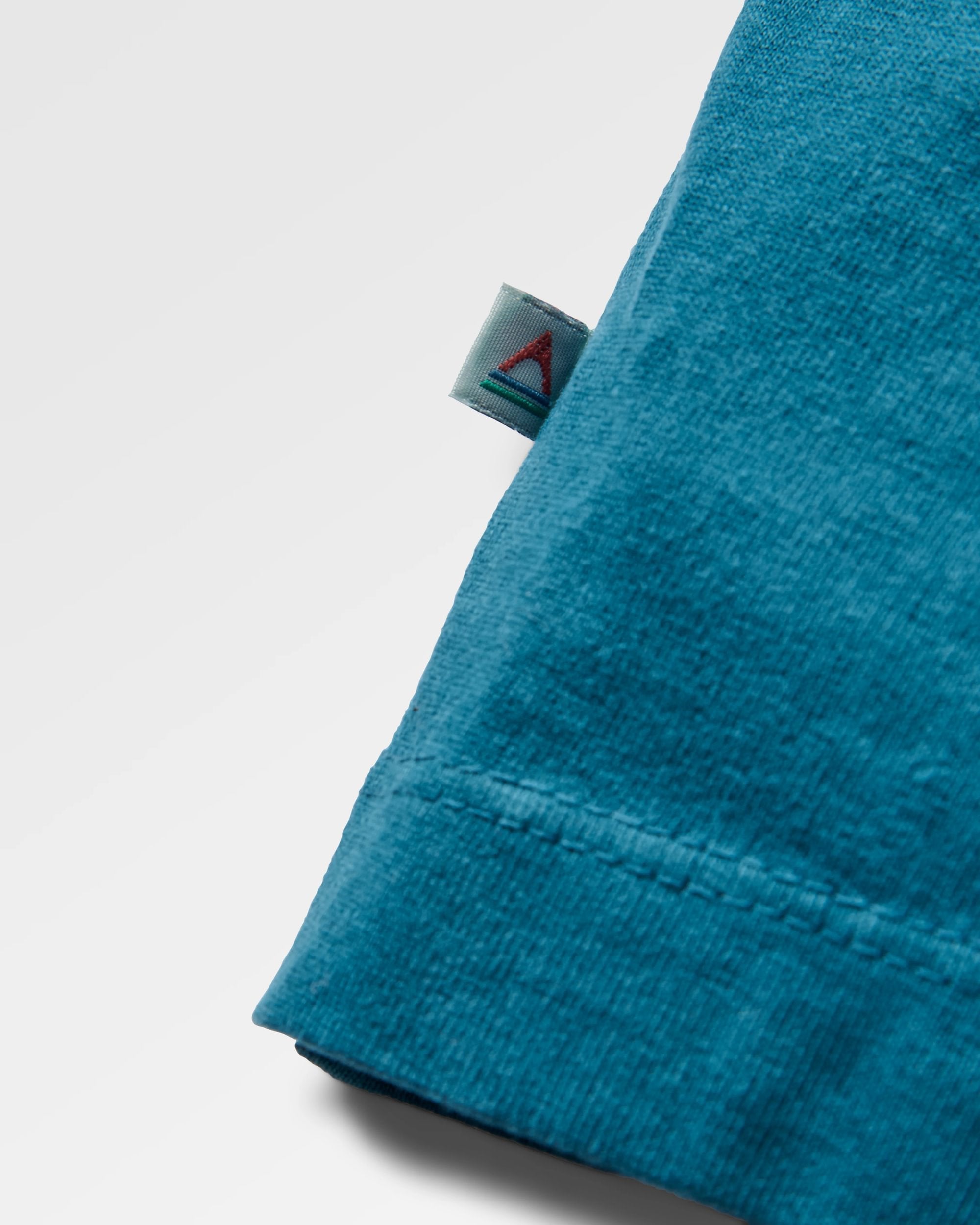 Heritage Organic Relaxed Fit LS T-Shirt - Tidal Blue