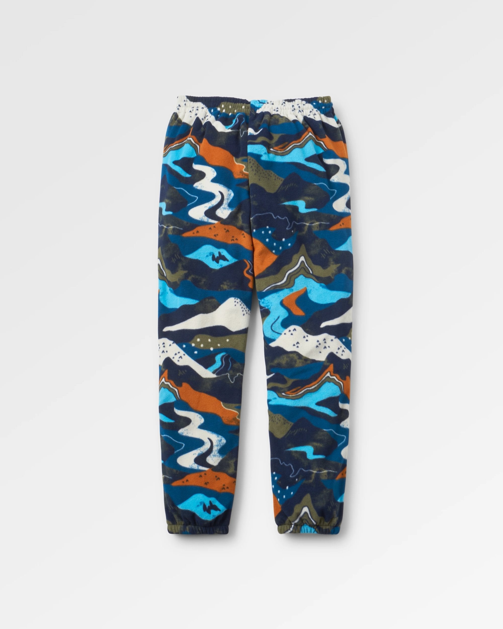 Ace Recycled Polar Fleece Joggers - Adventure Tidal Blue