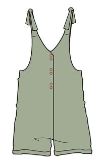 Fun Days Playsuit - Sage