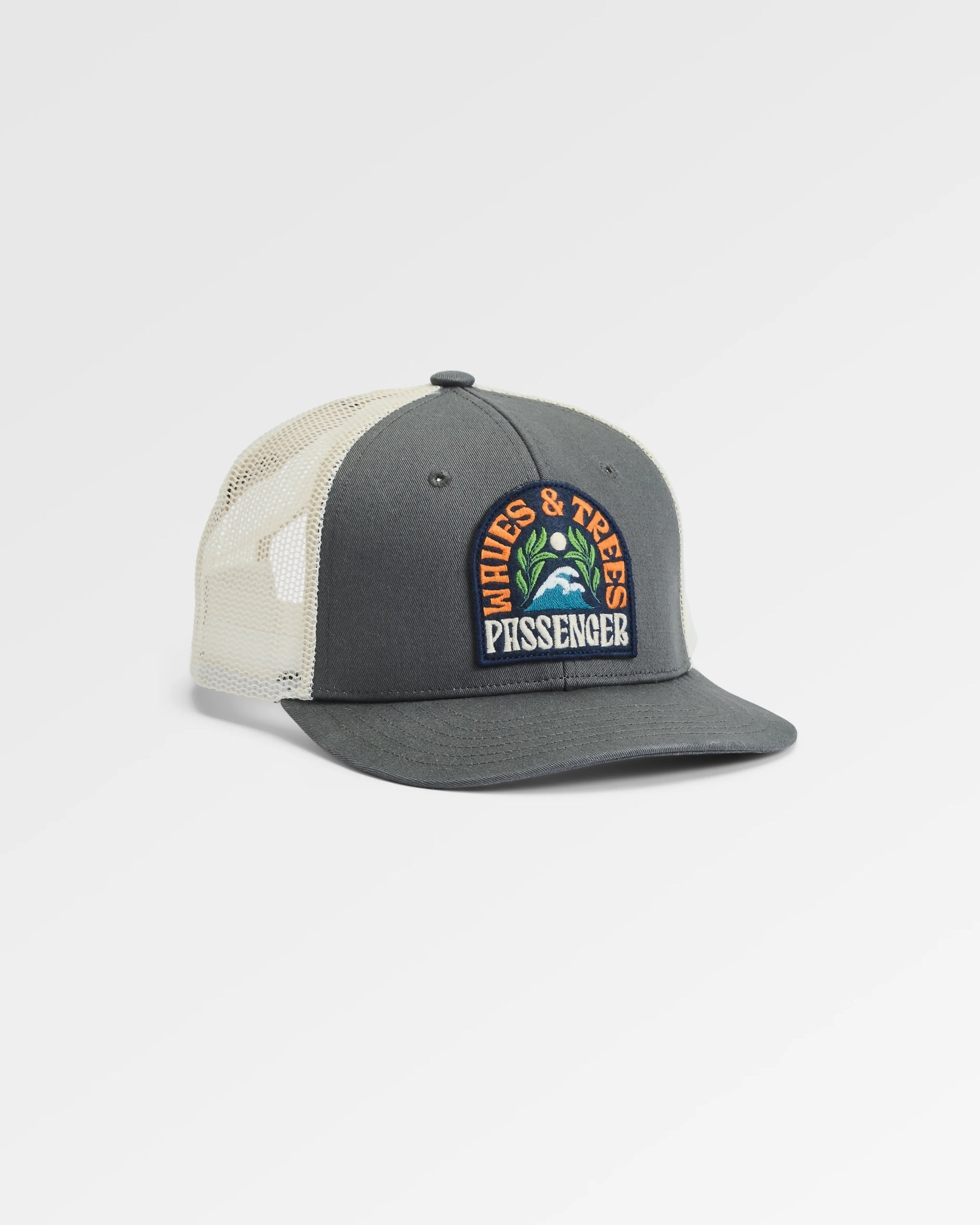 Dawning Organic Cotton Trucker Cap - Charcoal