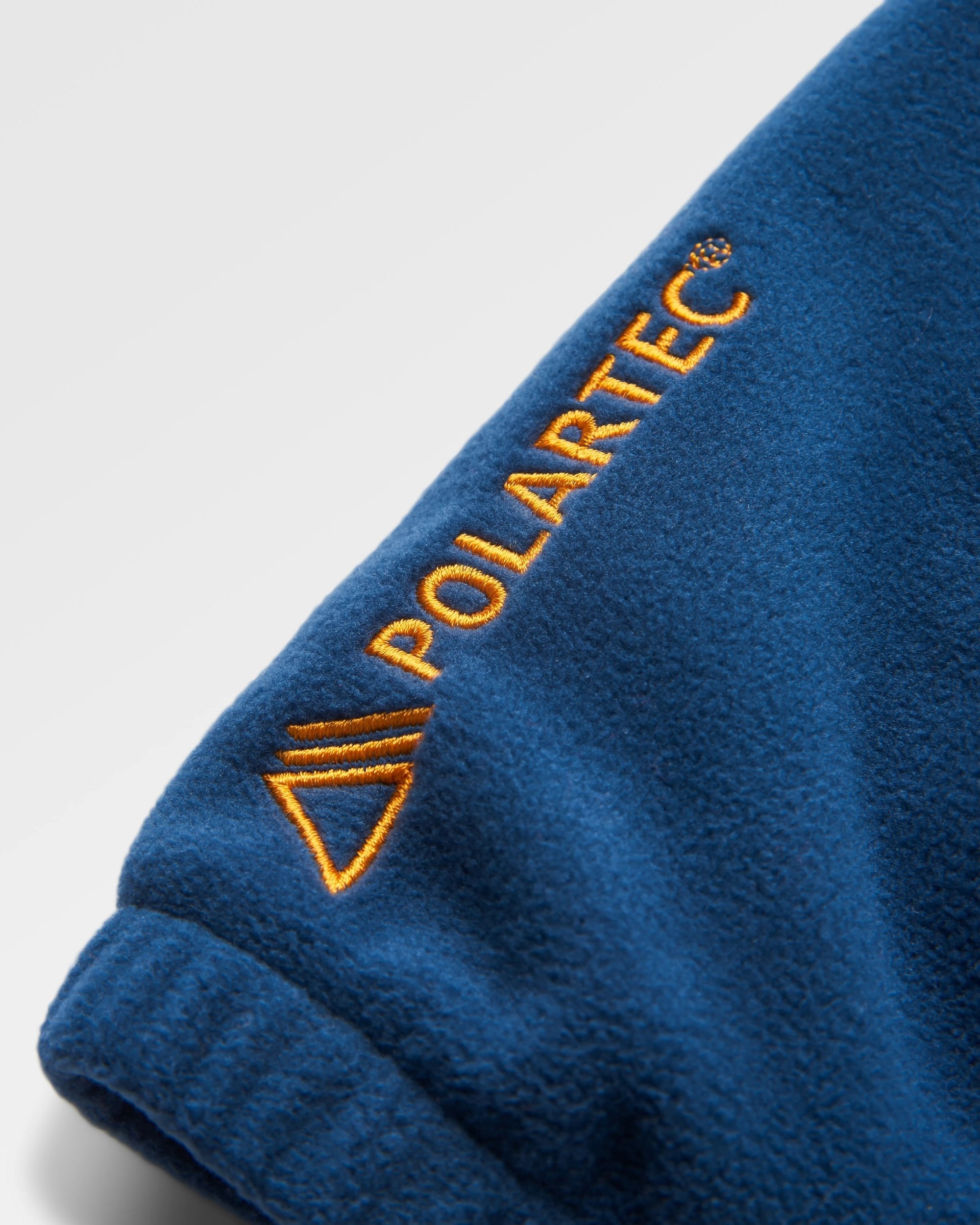 Ayla Micro Polartec® Hooded Fleece - Dark Denim