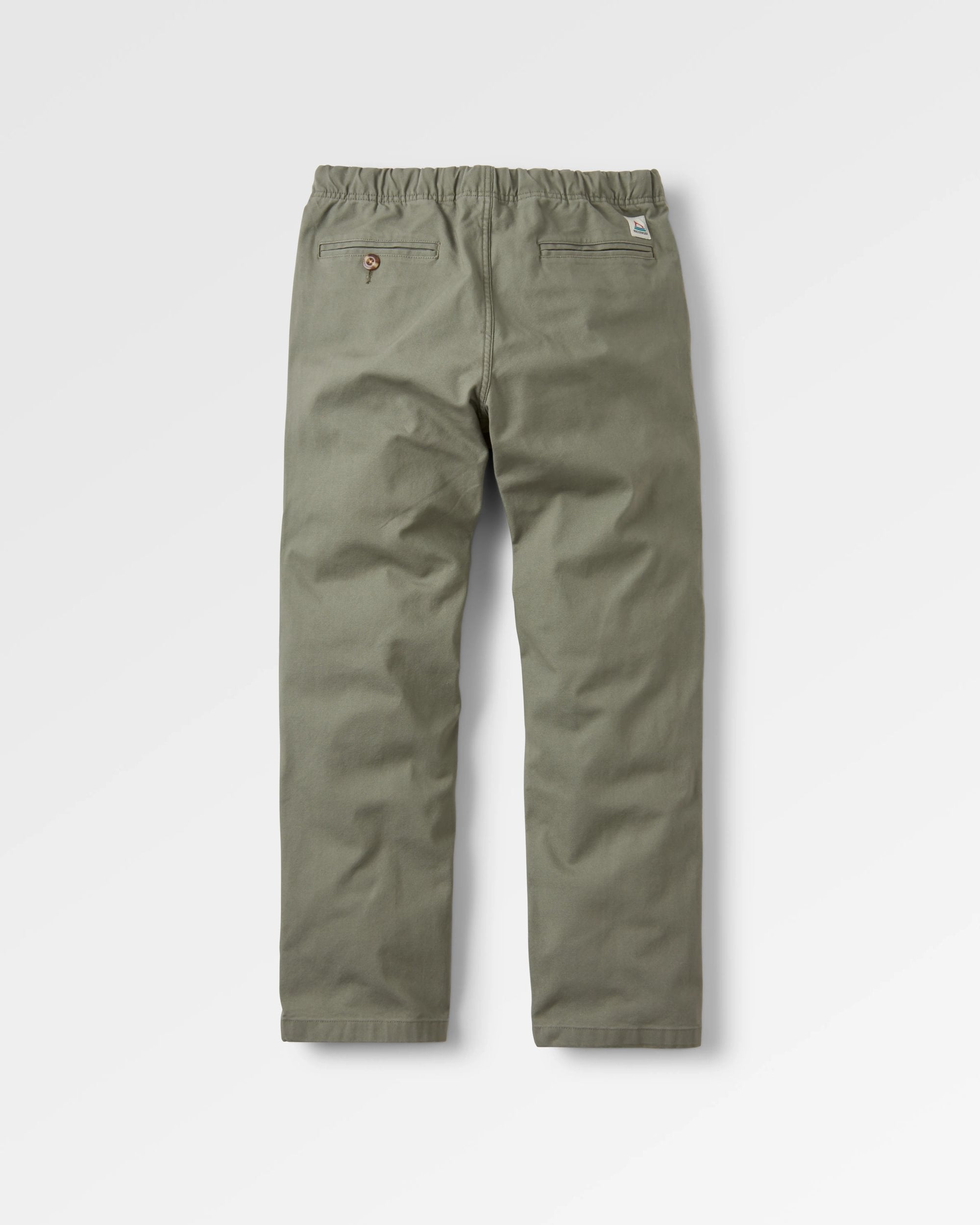 Adventurer Organic Cotton Canvas Trouser - Dusty Olive