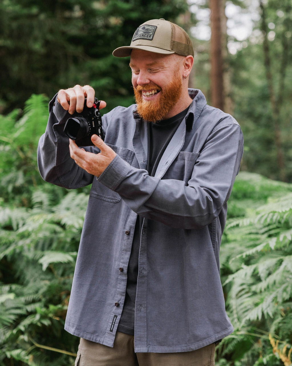 Backcountry Cord Light Shirt - Storm Grey
