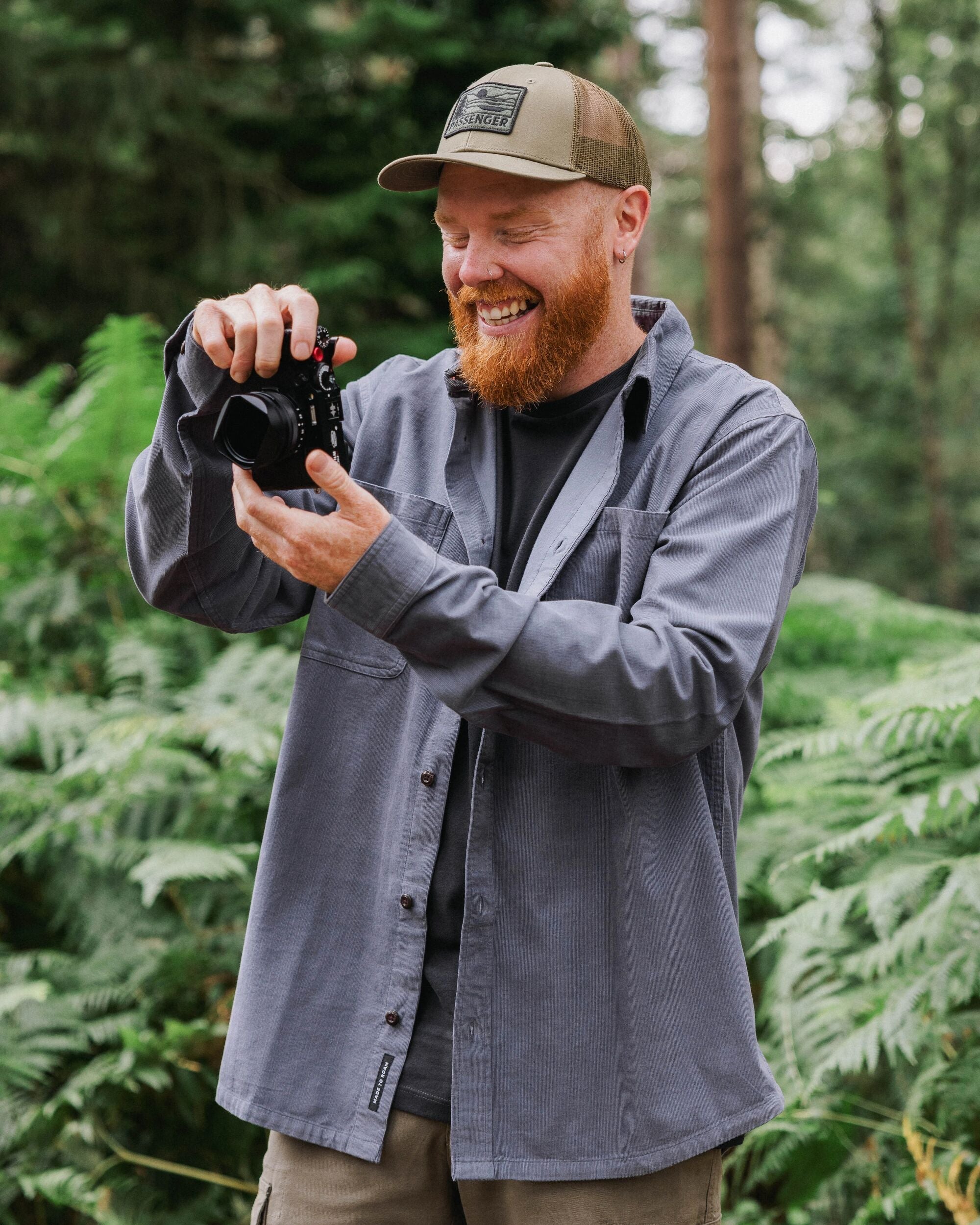 Backcountry Cord Light Shirt - Storm Grey