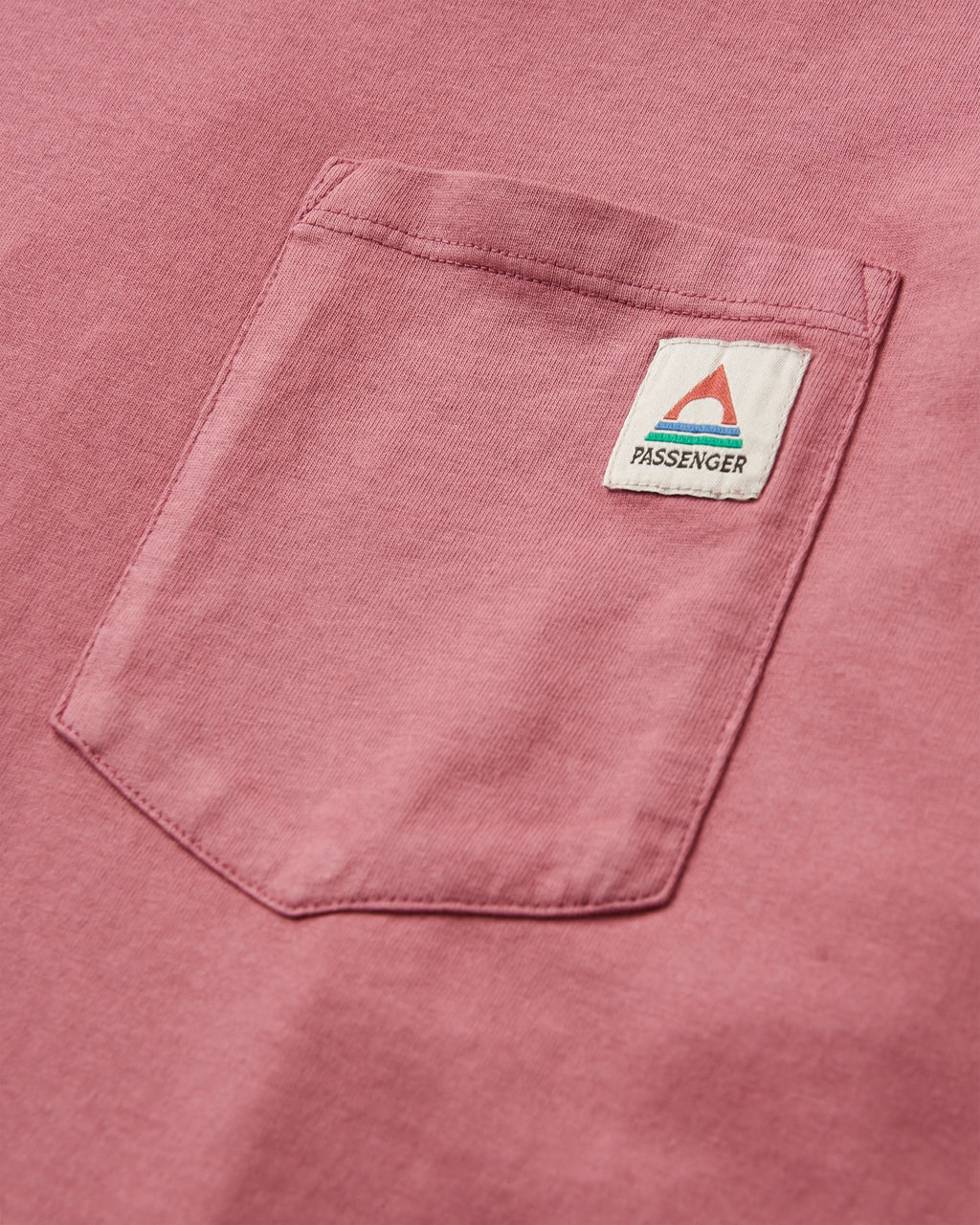 Heritage Organic Relaxed Fit LS T-Shirt - Mauve Dusk