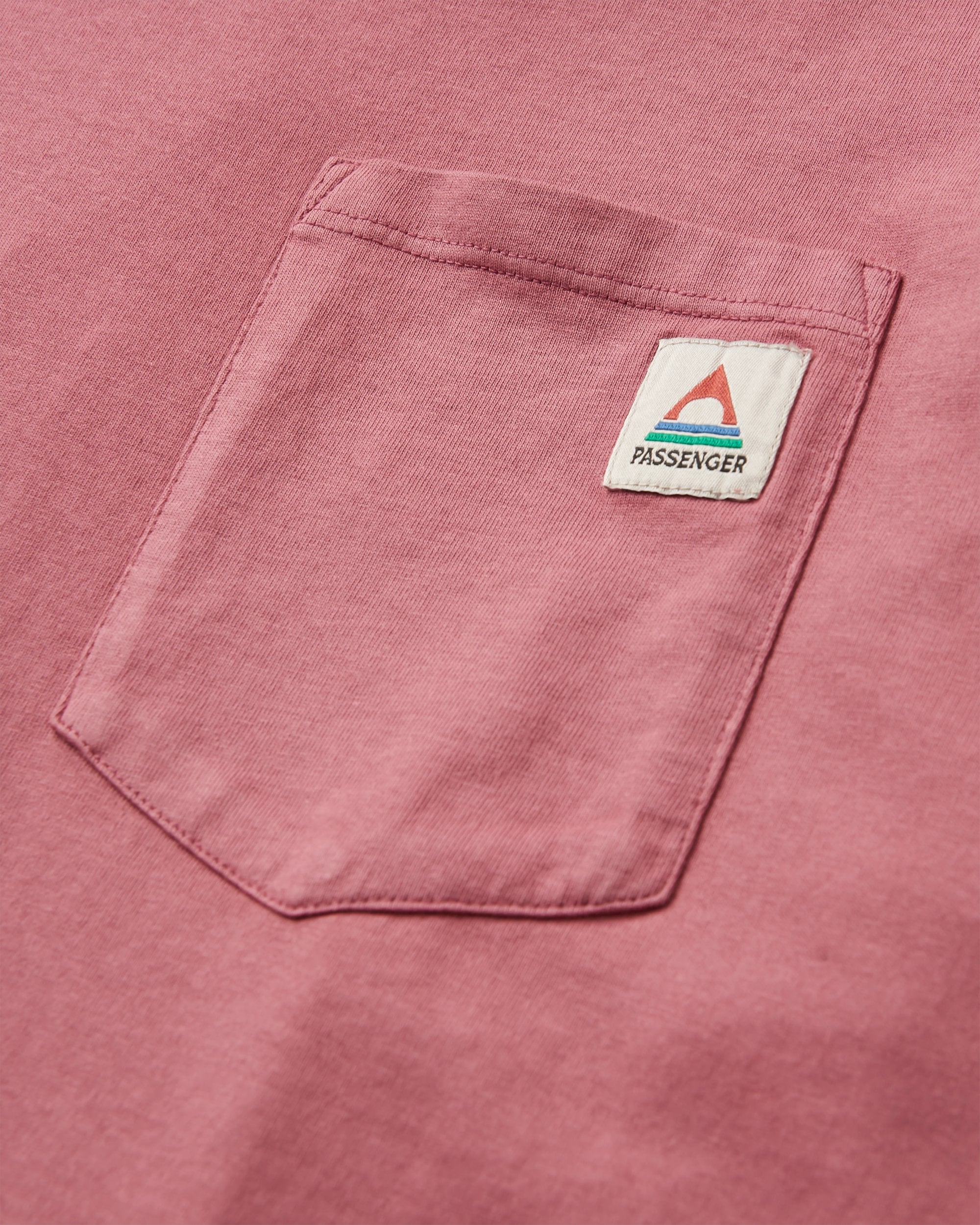 Heritage Organic Relaxed Fit LS T-Shirt - Mauve Dusk