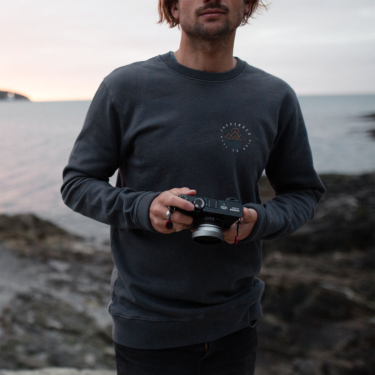 Escapism Sweatshirt - Faded Black