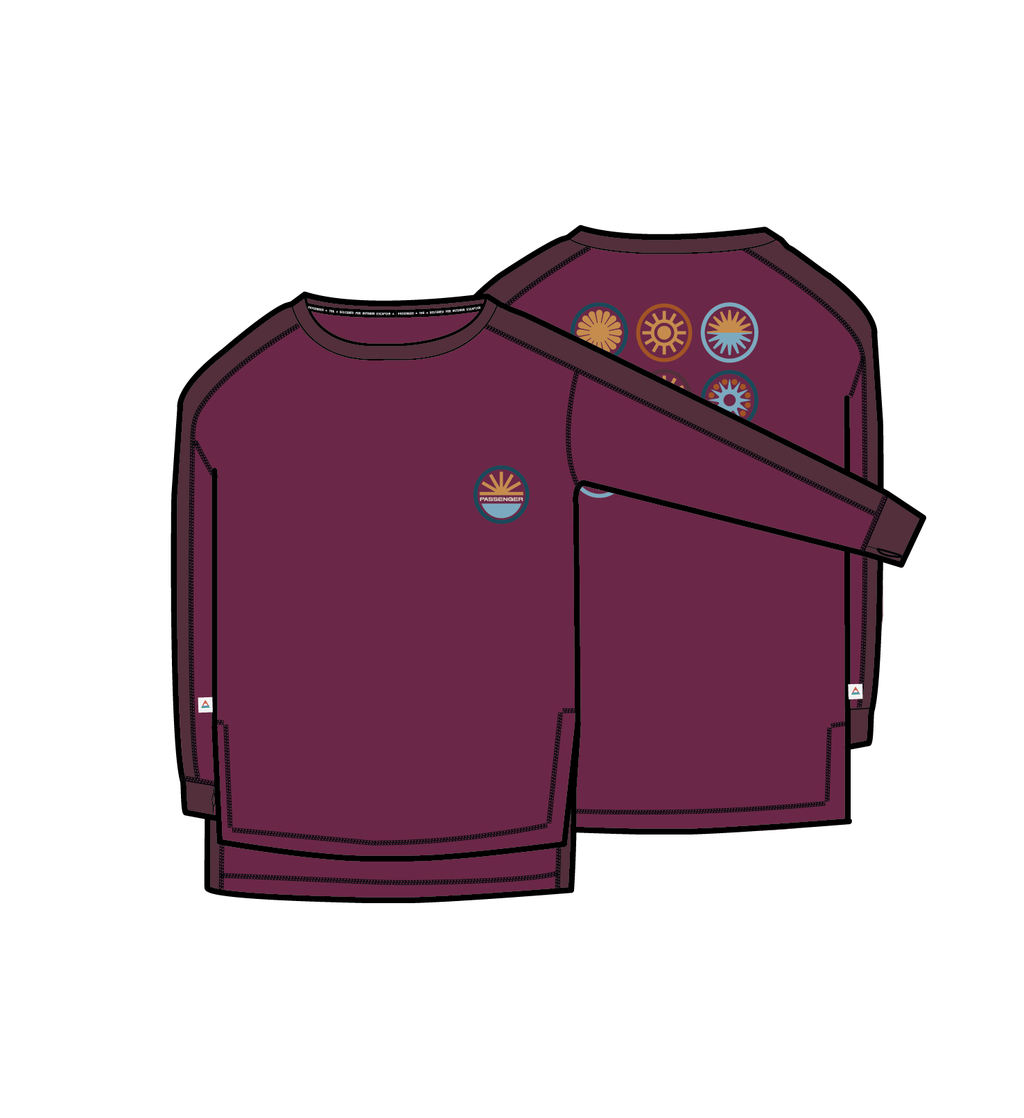 Chase The Light Drirelease® Active LS T-Shirt - Wild Berry