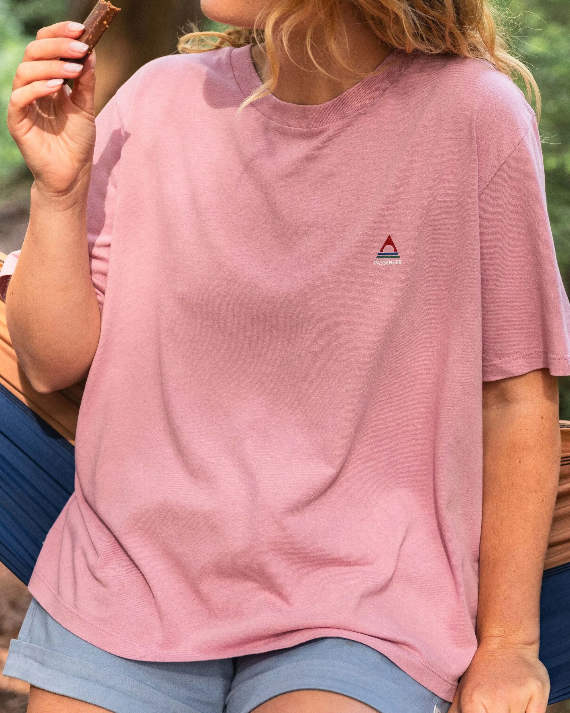 Classic Recycled Cotton T-Shirt - Pink Haze