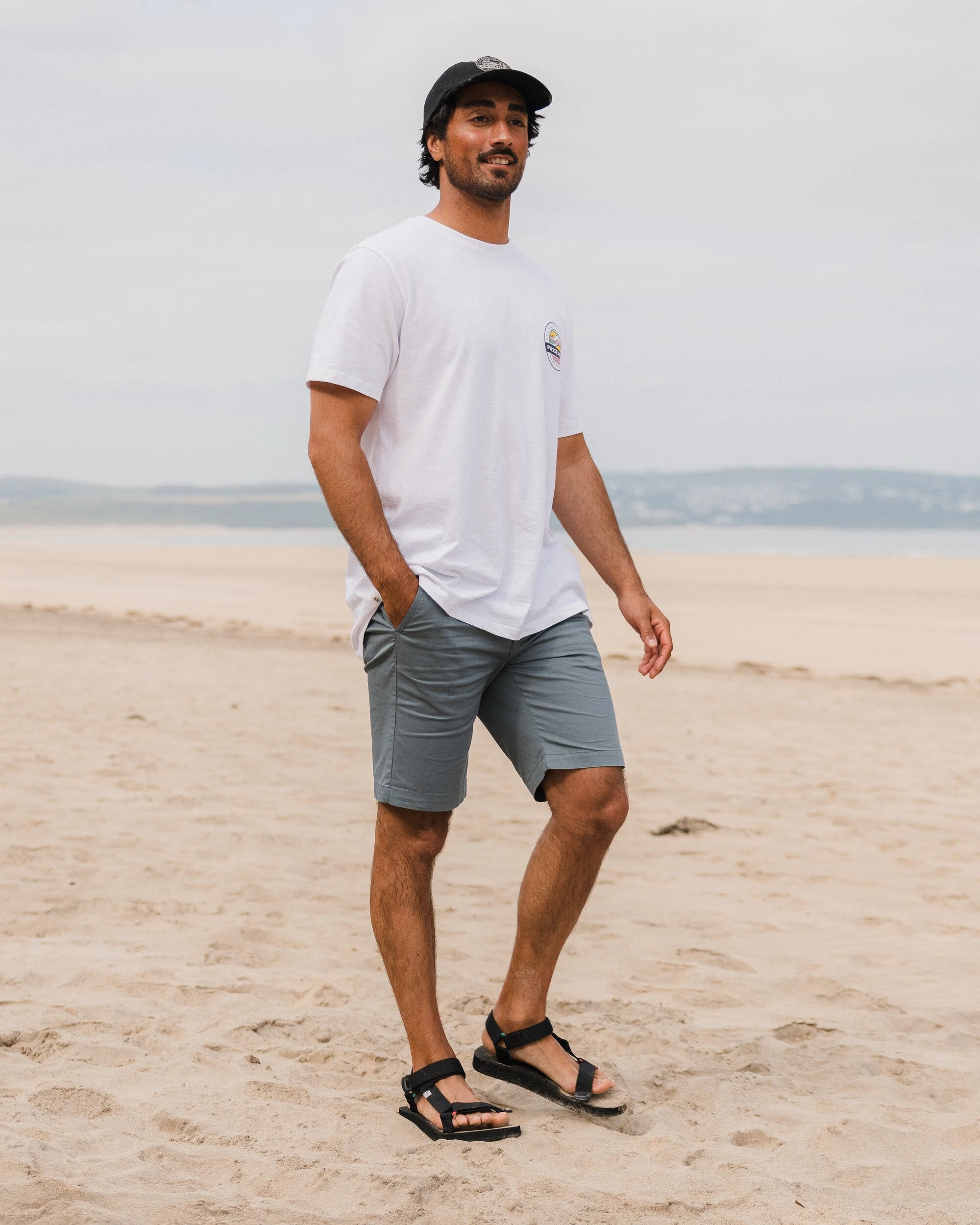 365 Light Organic Shorts - Storm Grey