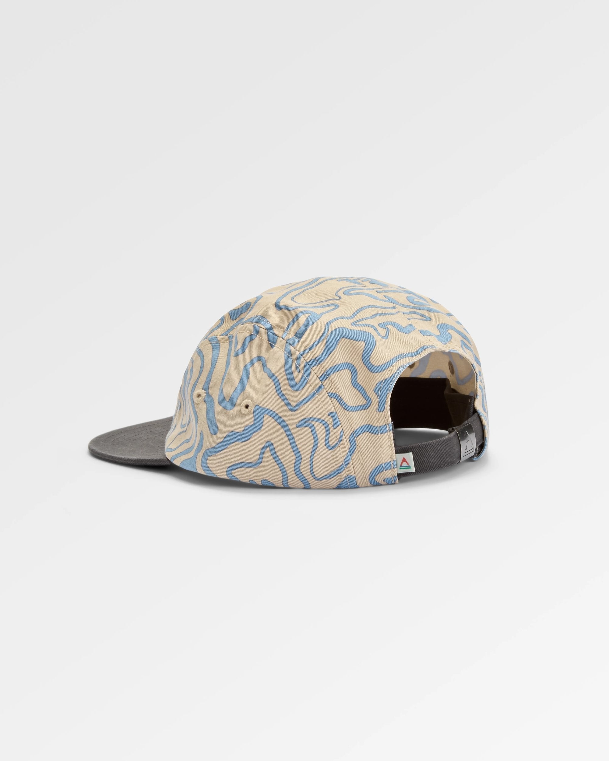 Coast Organic Cotton 5 Panel Cap - Strata Swirl Birch