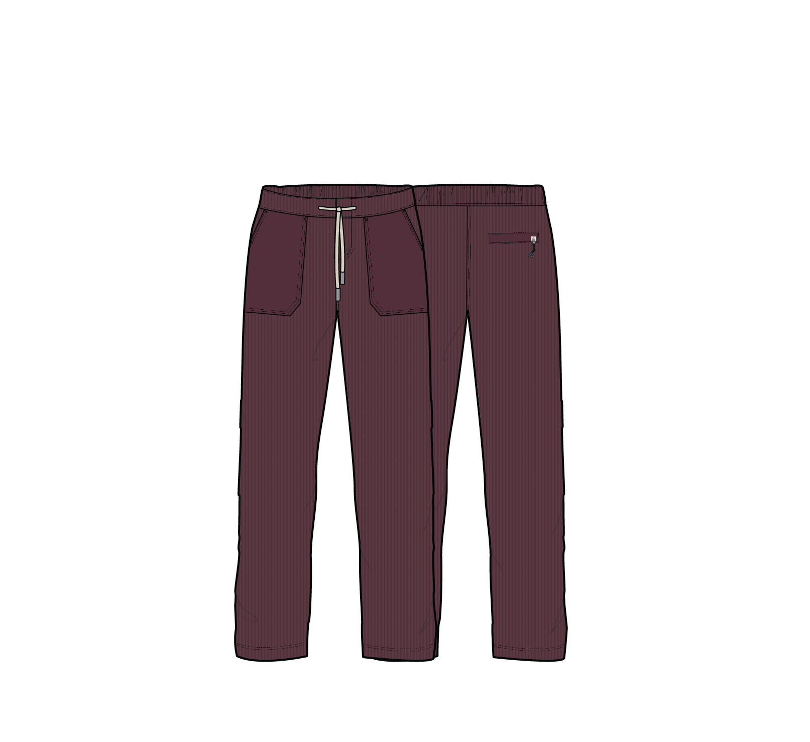 Avian Cord Trouser - Fig