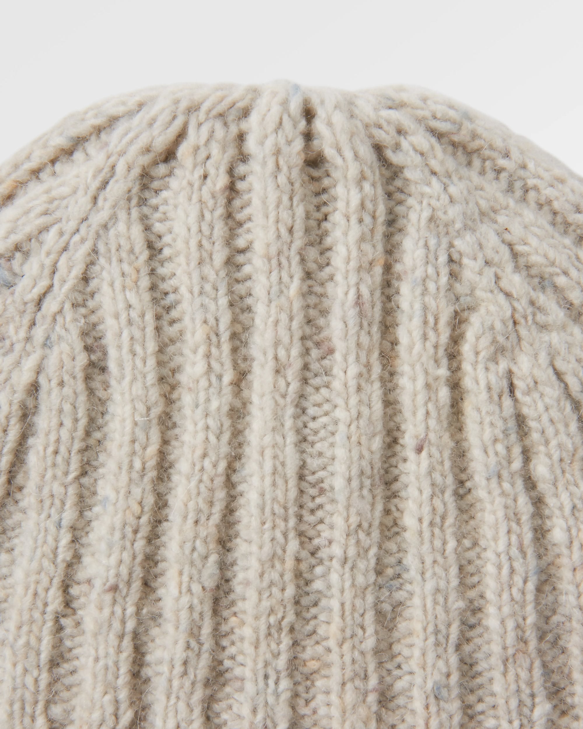 Fisherman Beanie - Vintage White