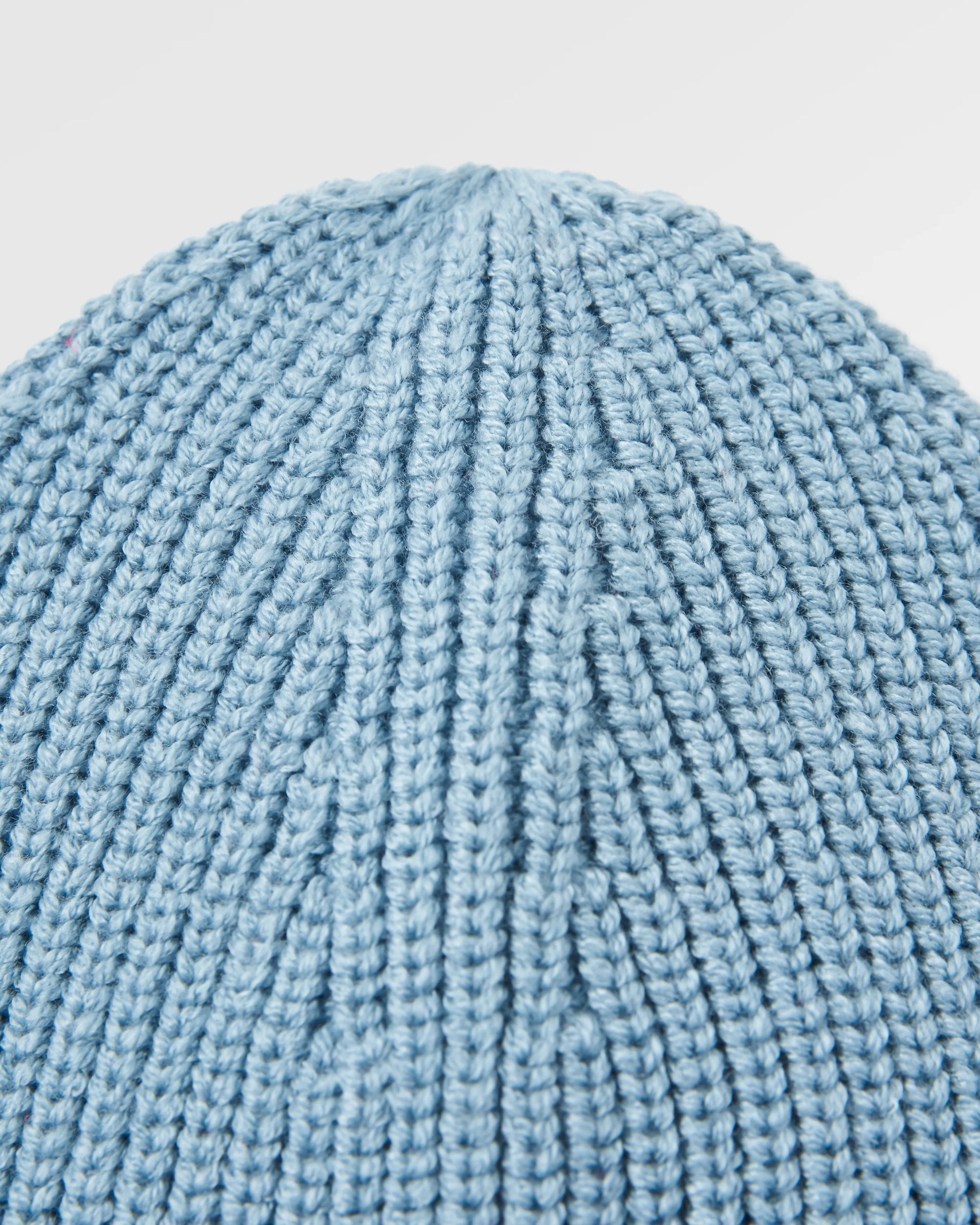 Compass Recycled Beanie - Ice Blue
