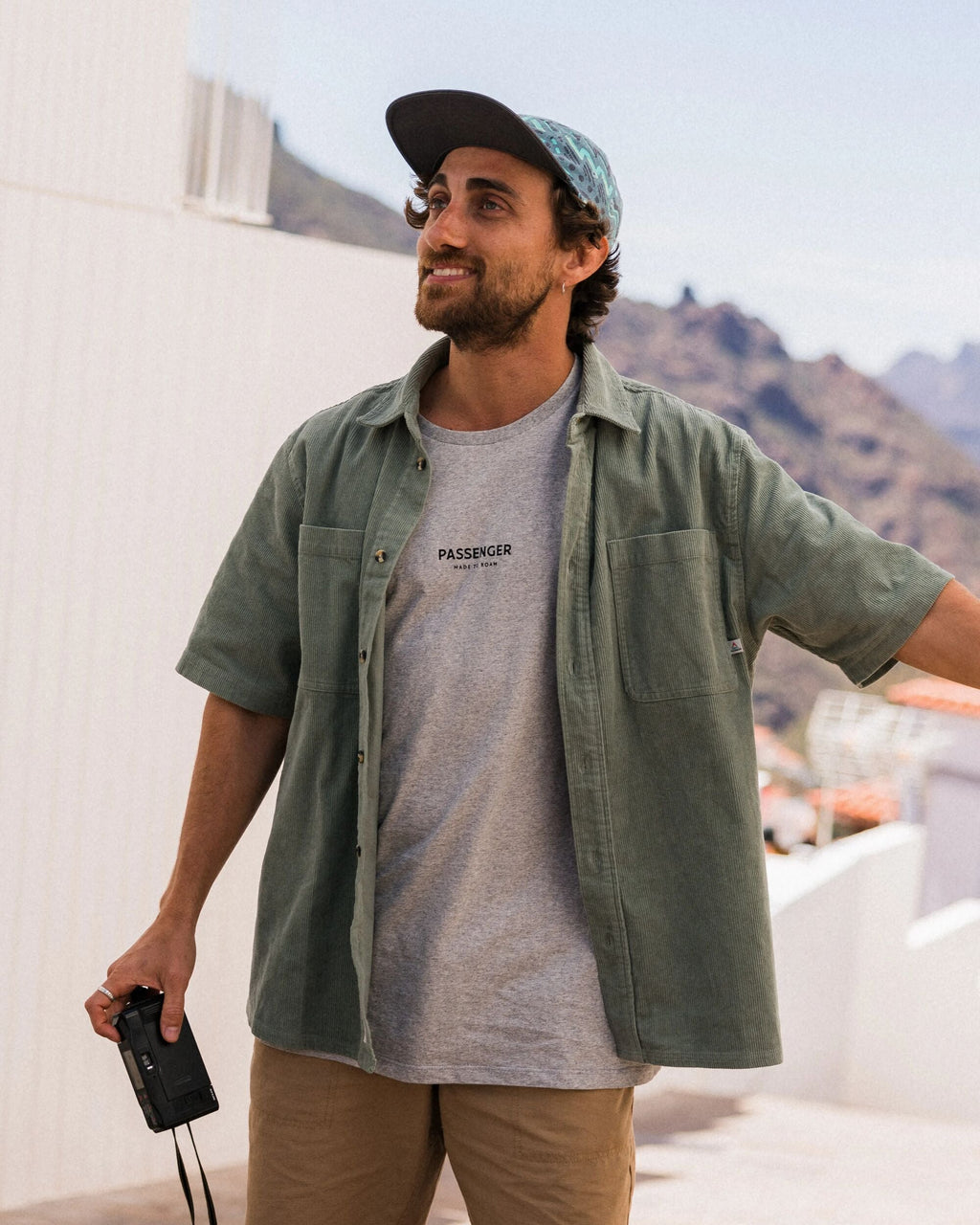 Backcountry Short Sleeve Cord Shirt - Pistachio