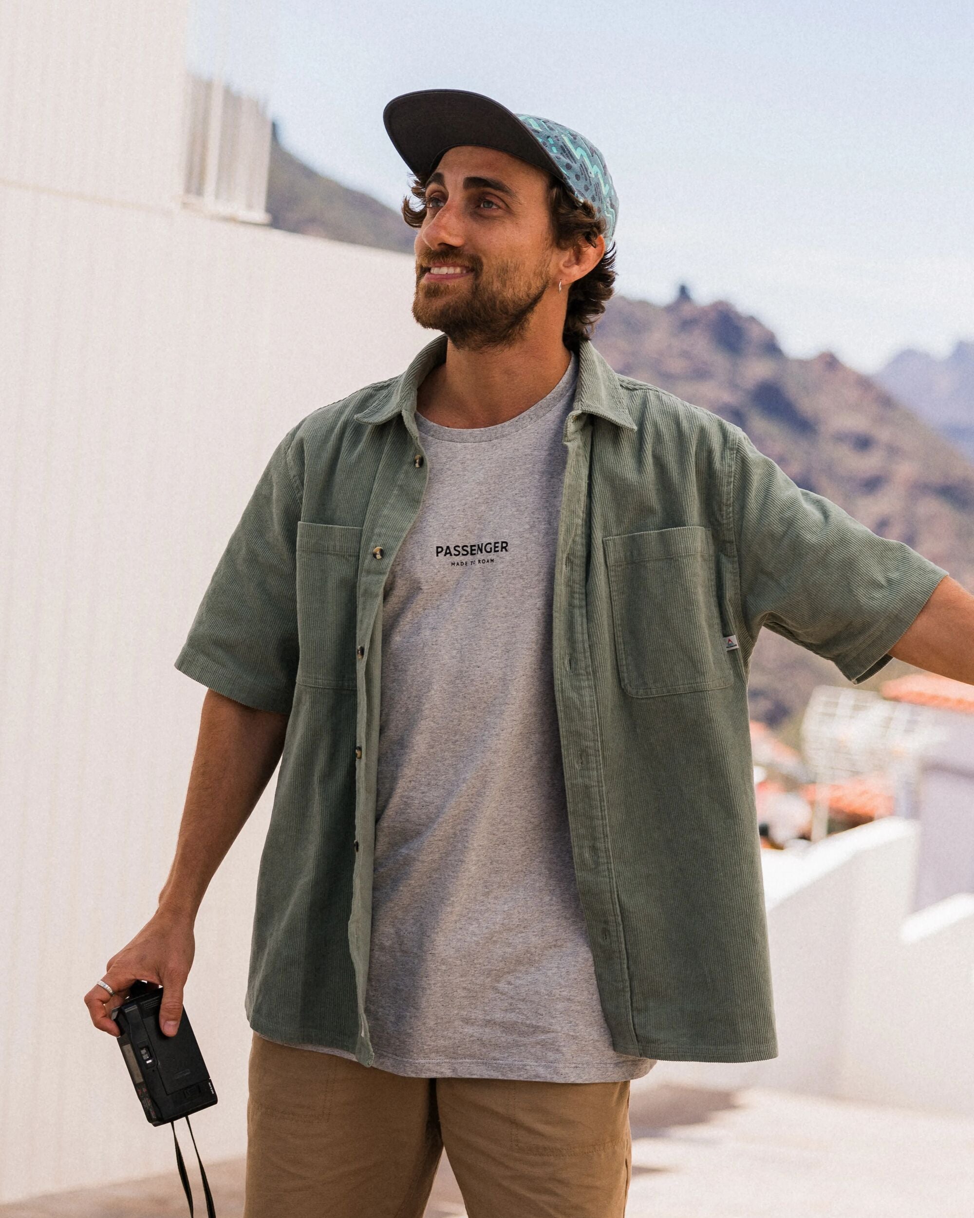 Backcountry Short Sleeve Cord Shirt - Pistachio