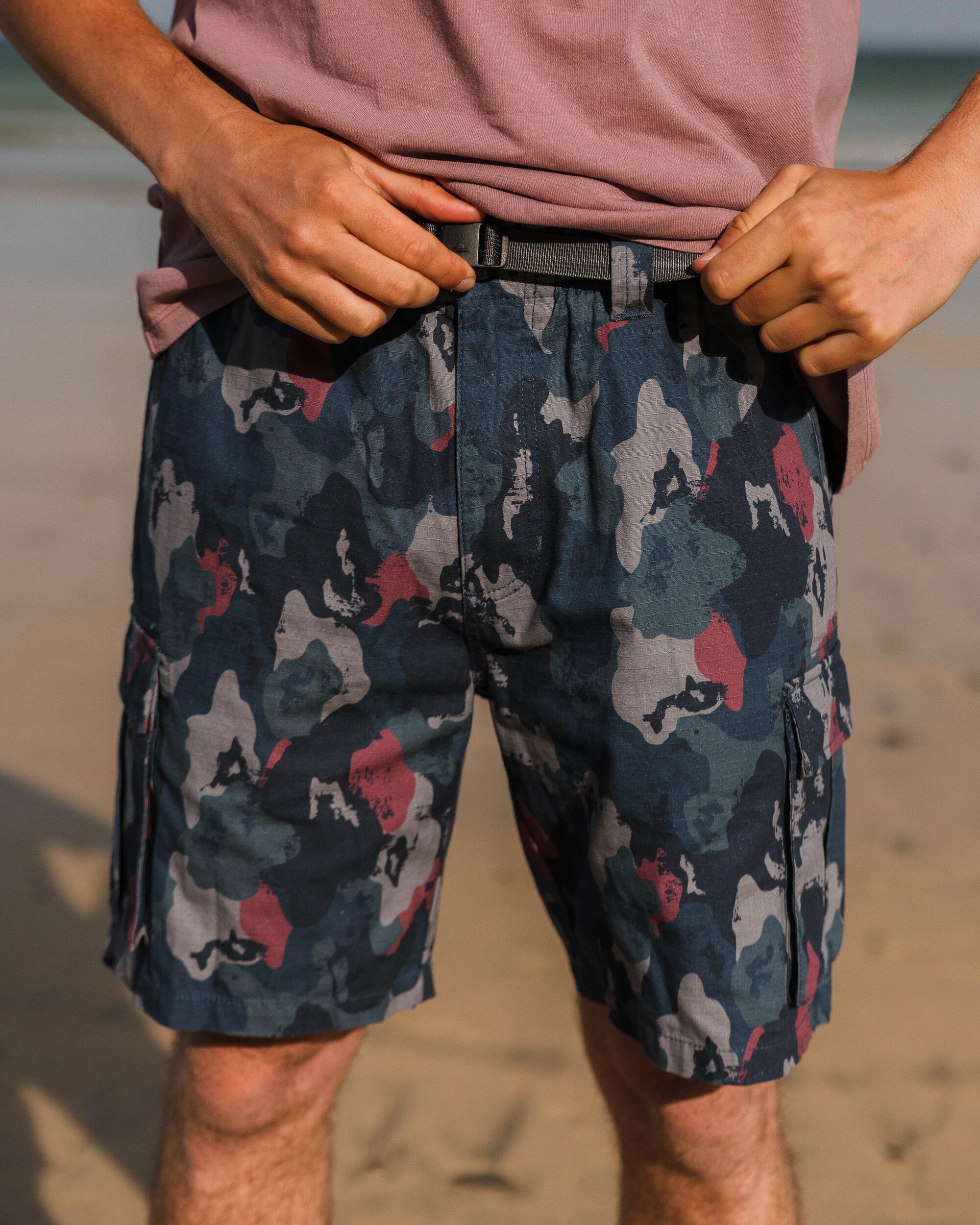 Adventurer Cargo Cotton Short - Sycamore Camo