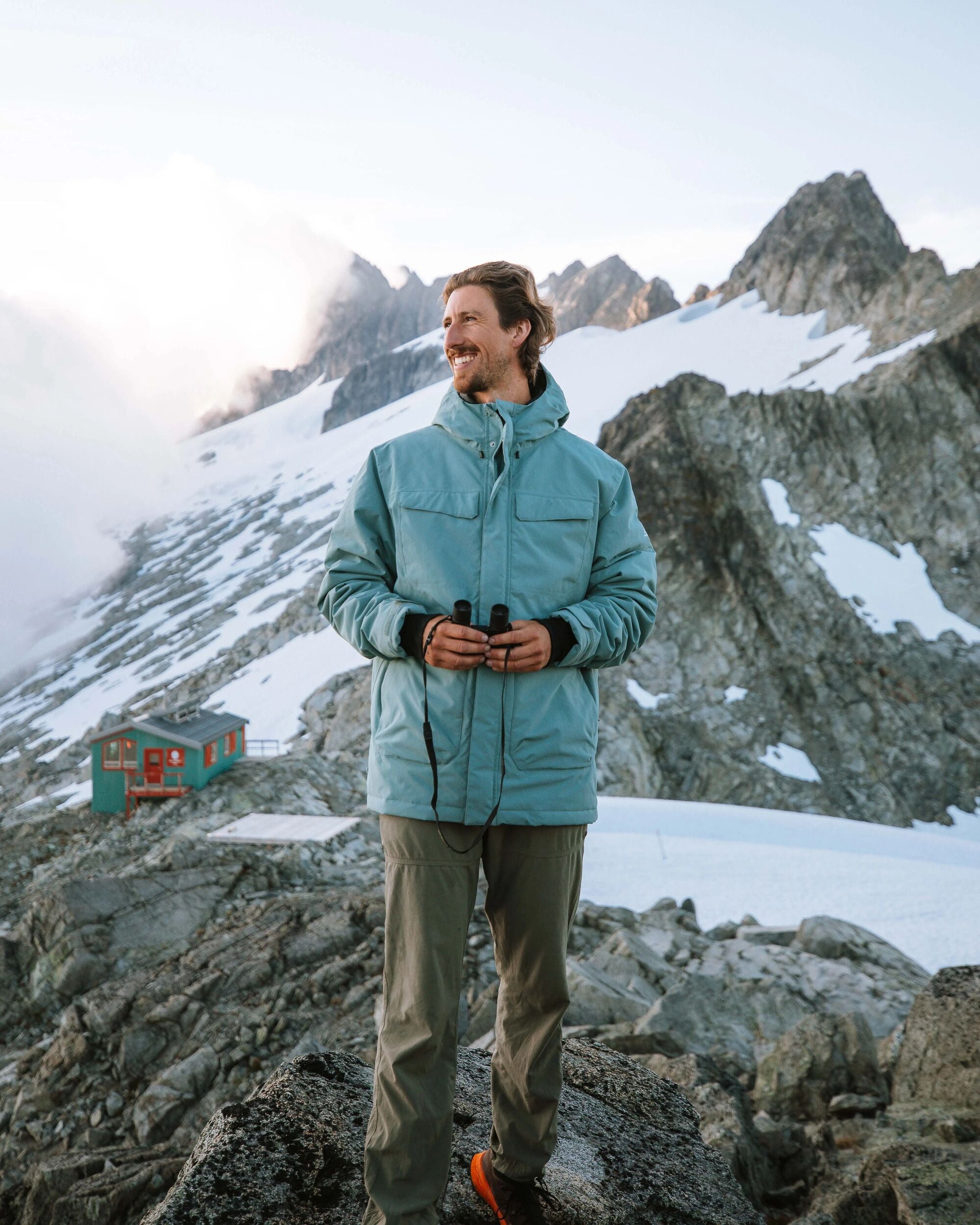 Explorer Waterproof Down Parka - Stormy Sea