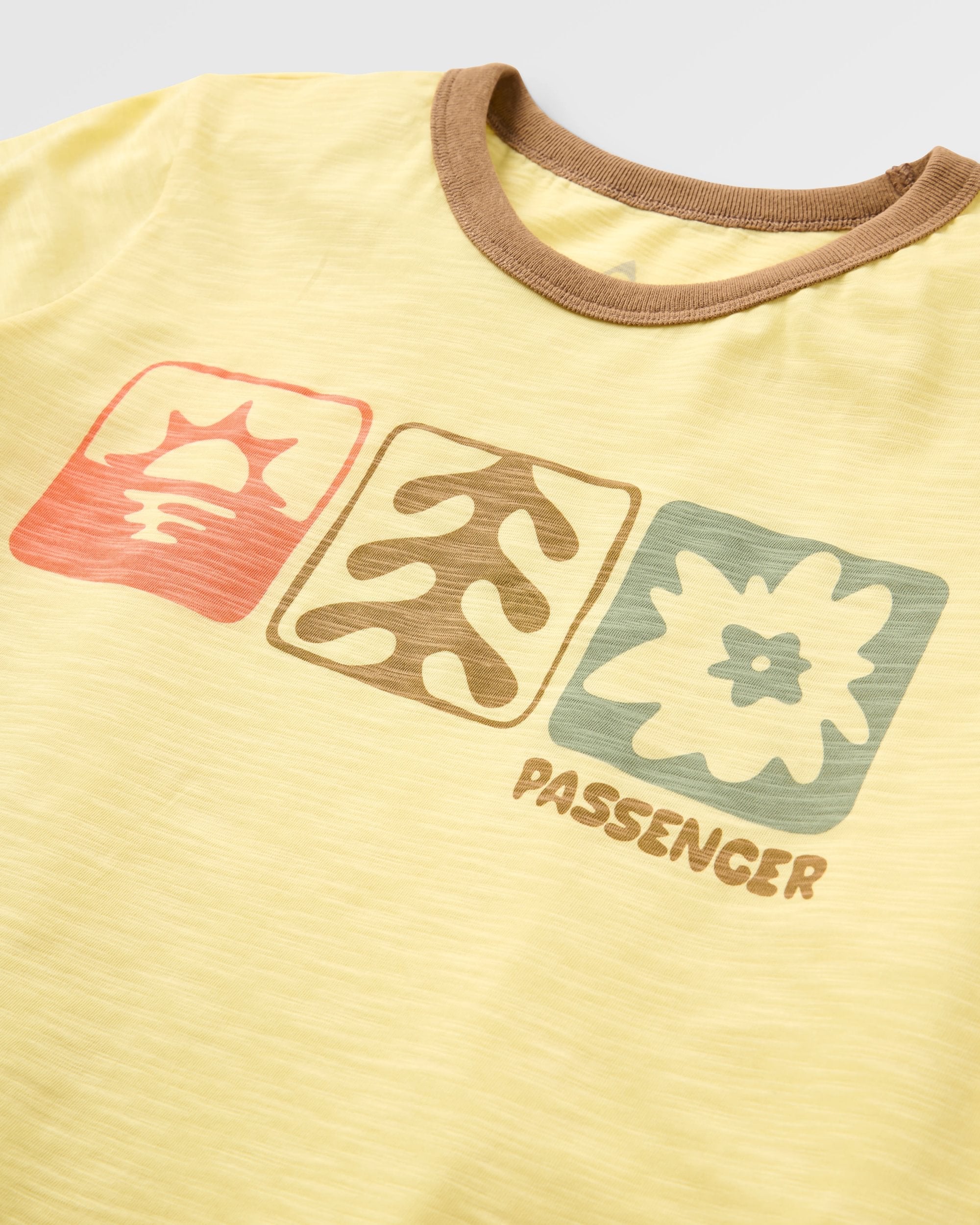 Daze Recycled Cotton T-Shirt - Sunlight