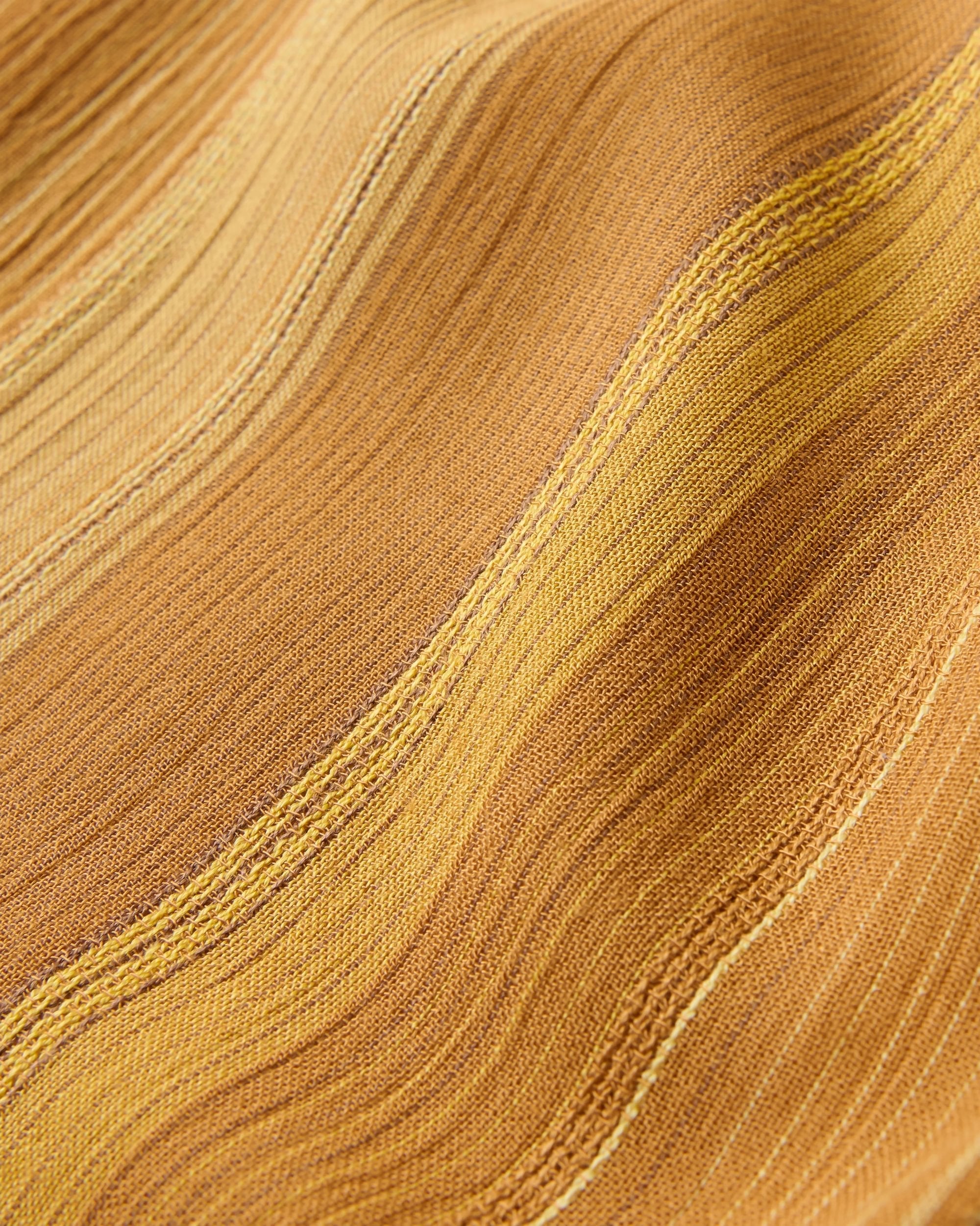 Zephyr Woven Maxi Skirt - Spruce Yellow Stripe