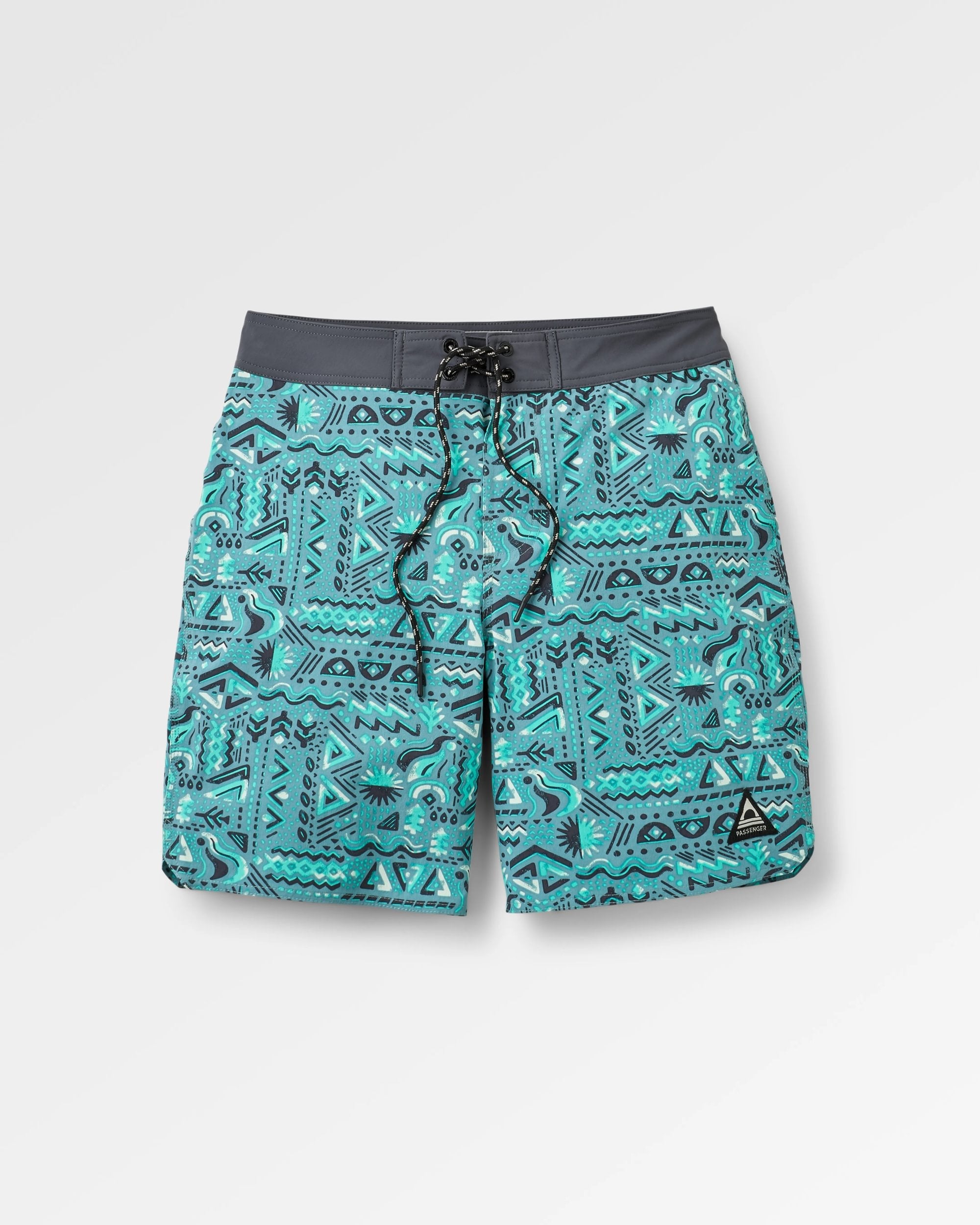 Cruiser Netplus® Recycled 19" Boardshort - Elemental Geo Arctic
