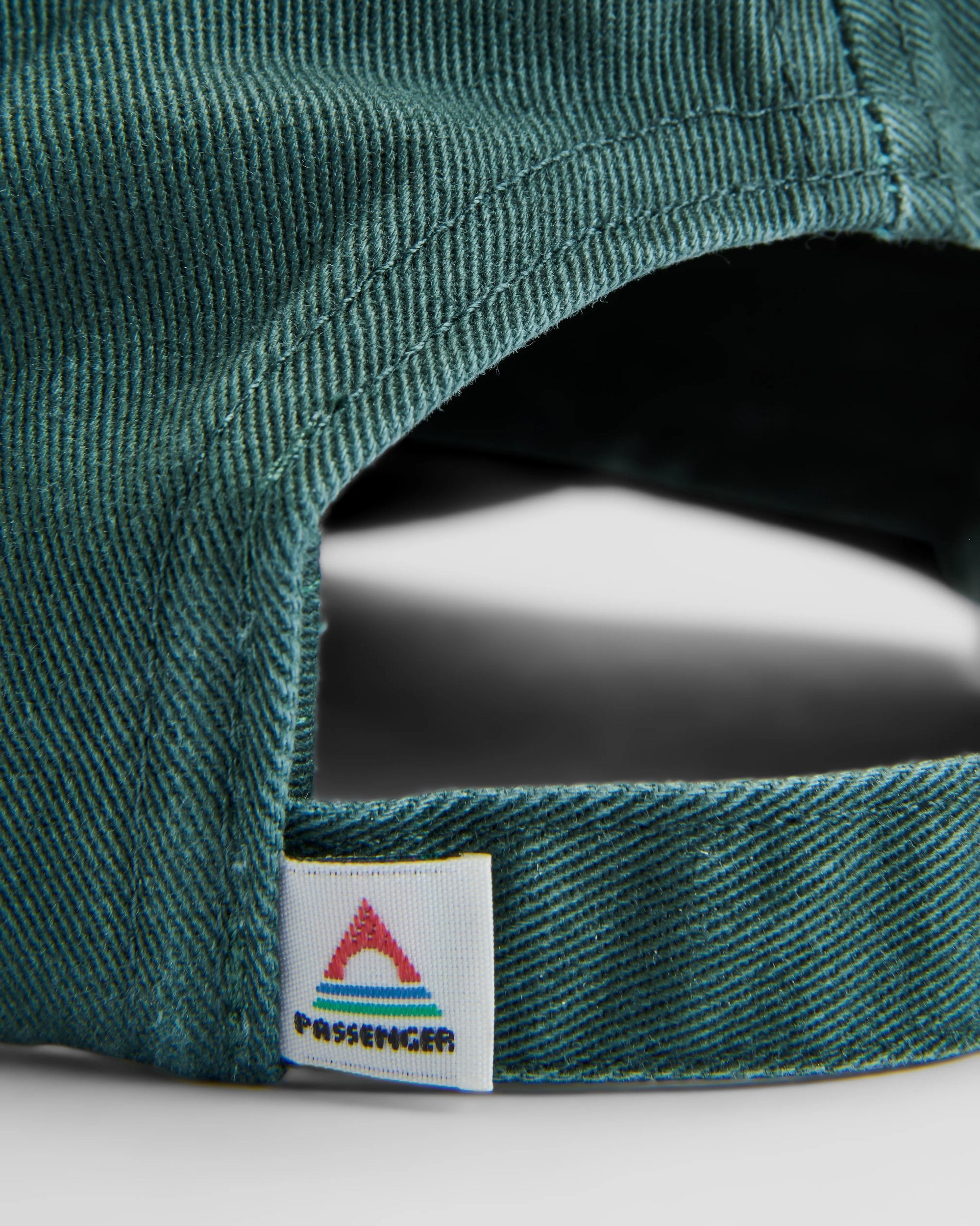 Classic Recycled Cotton 6 Panel Cap - Dark Fern