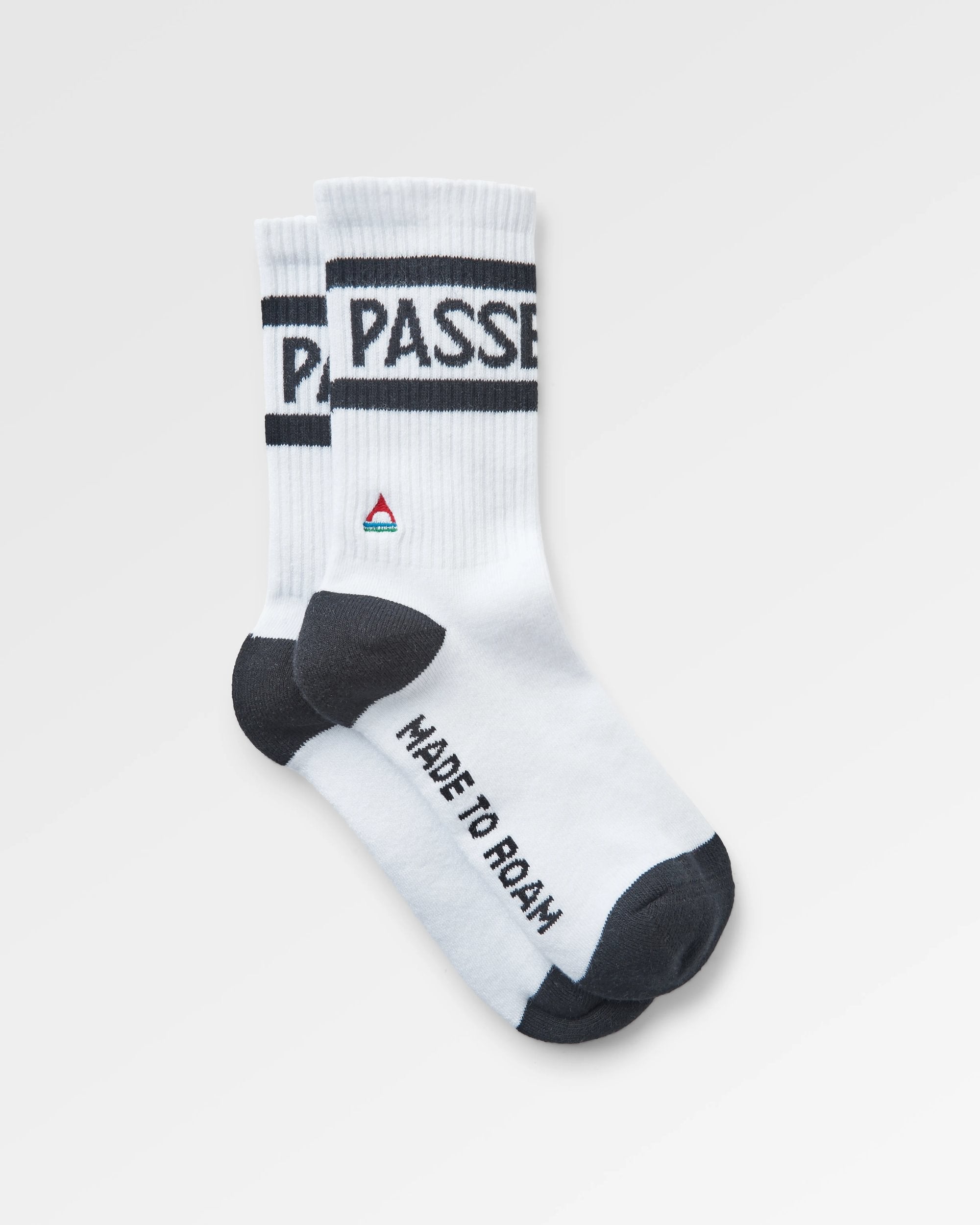 Classic Passenger Crew Socks - White