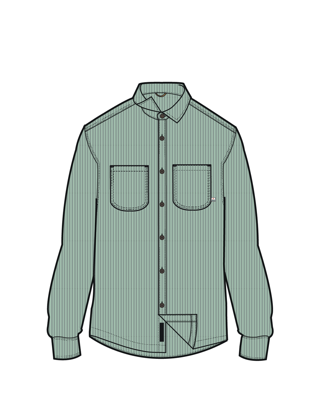 Backcountry Cord Light Shirt - Spearmint