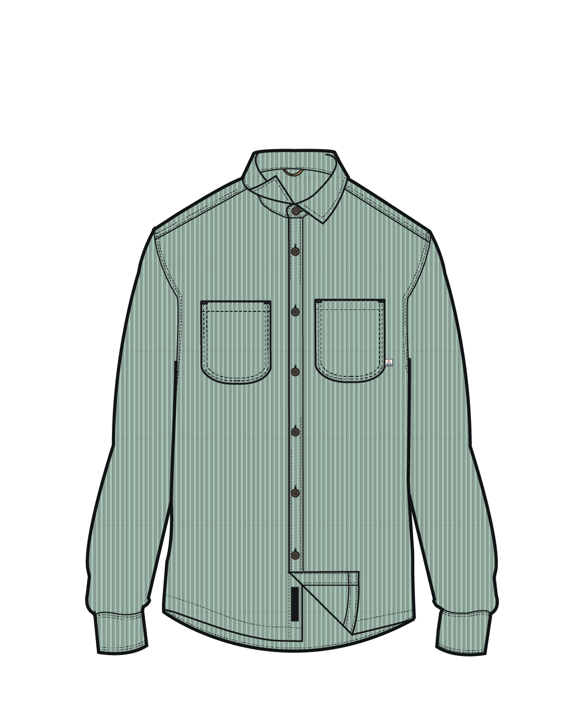 Backcountry Cord Light Shirt - Spearmint