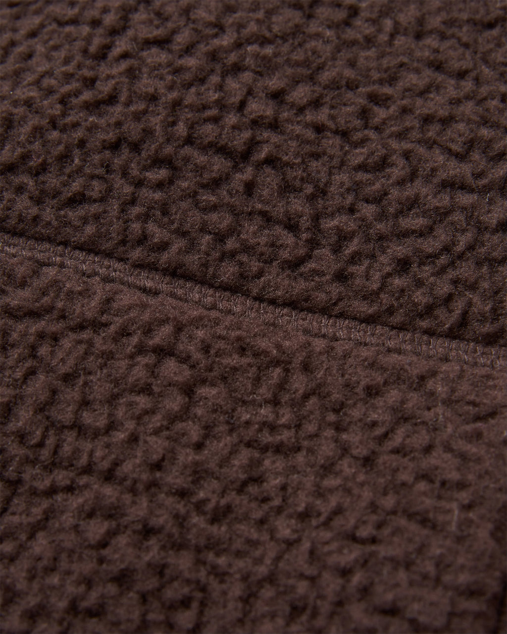 Fairbanks Full Zip Recycled Sherpa Fleece - Espresso