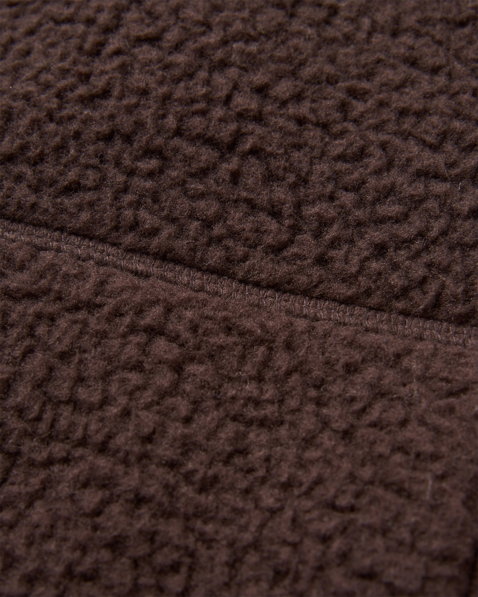 Fairbanks Full Zip Recycled Sherpa Fleece - Espresso