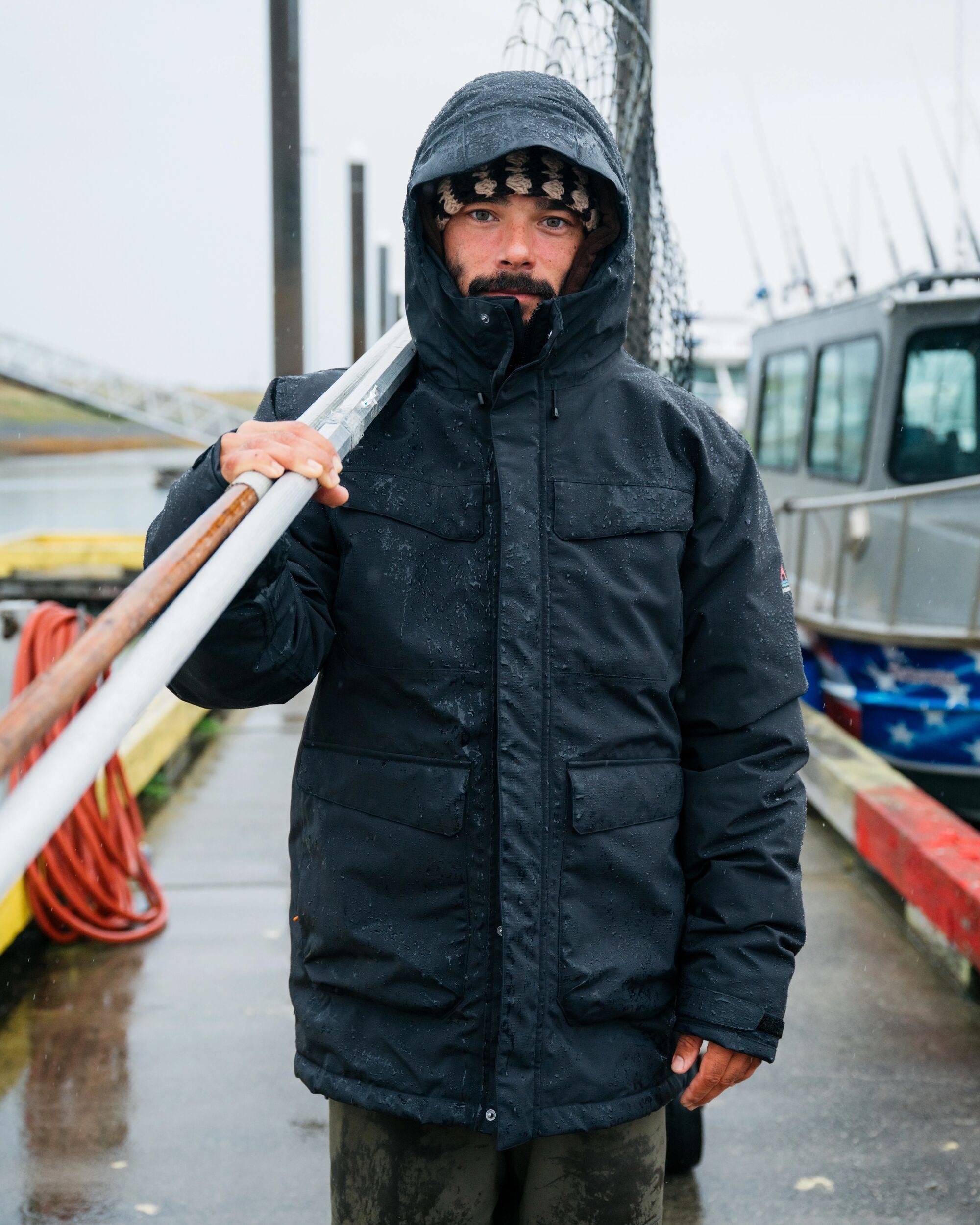 Explorer Waterproof Down Parka - Black