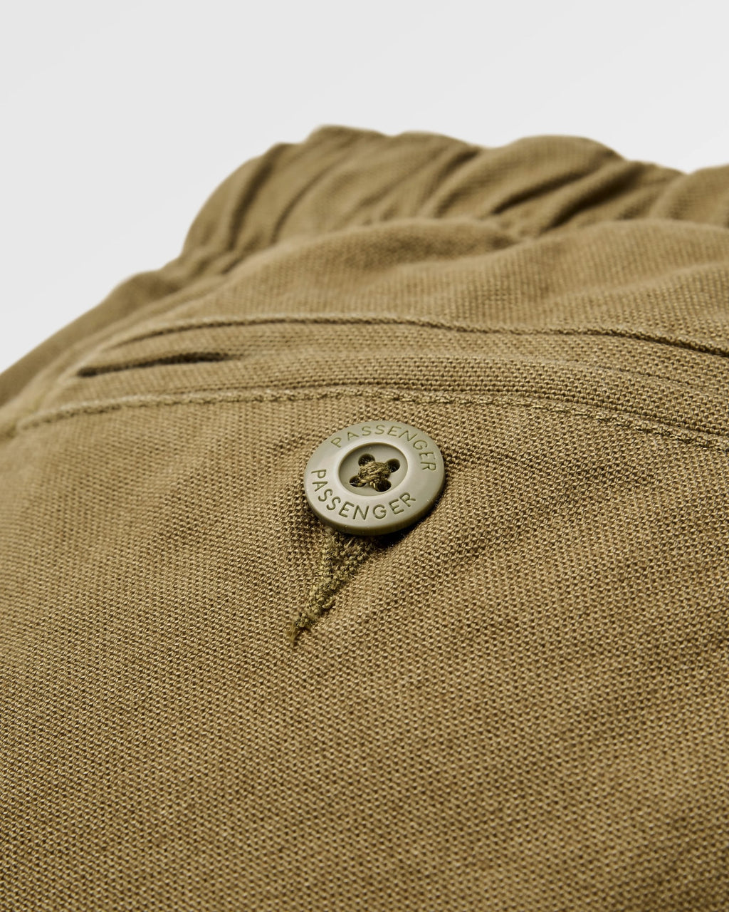 Adventurer Organic Cotton Canvas Trouser - Dark Olive