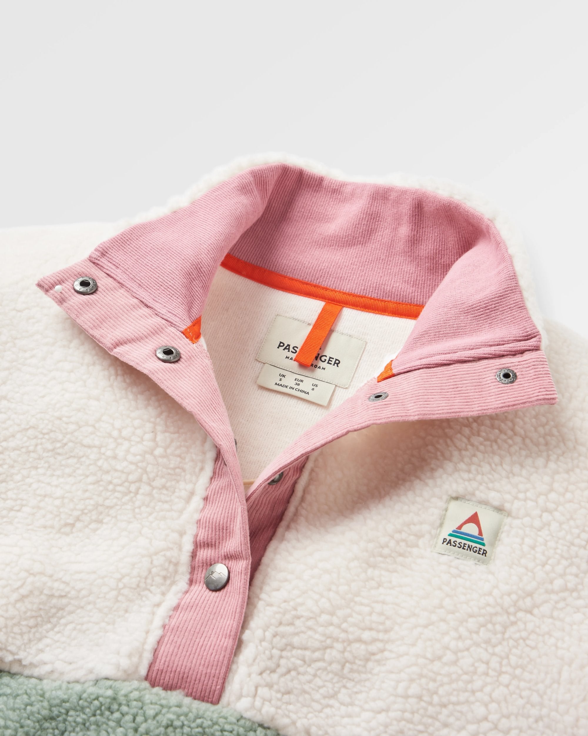 Create Recycled Deep-Pile Sherpa Fleece - Pistachio