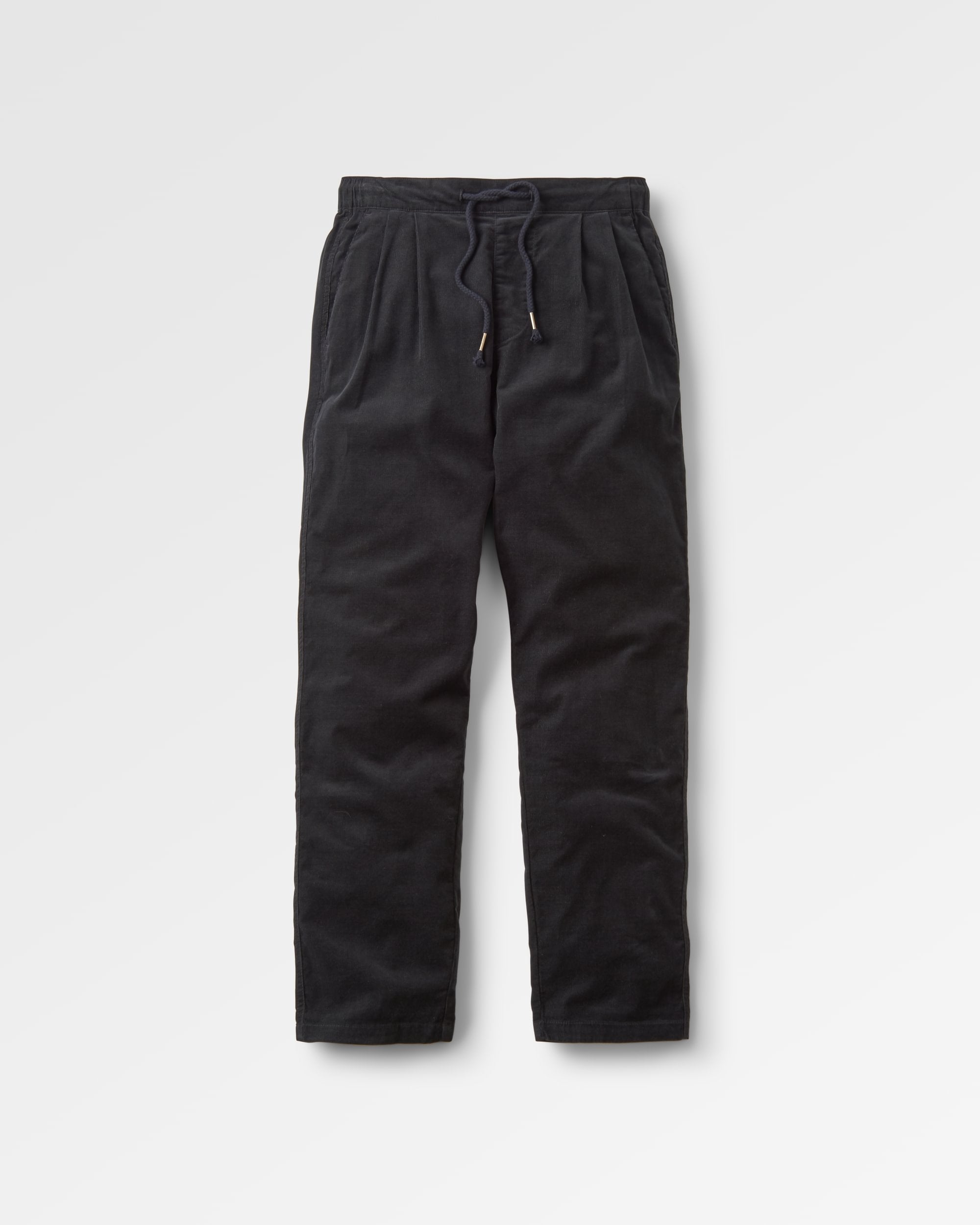 Compass Recycled Cord Trouser - Black