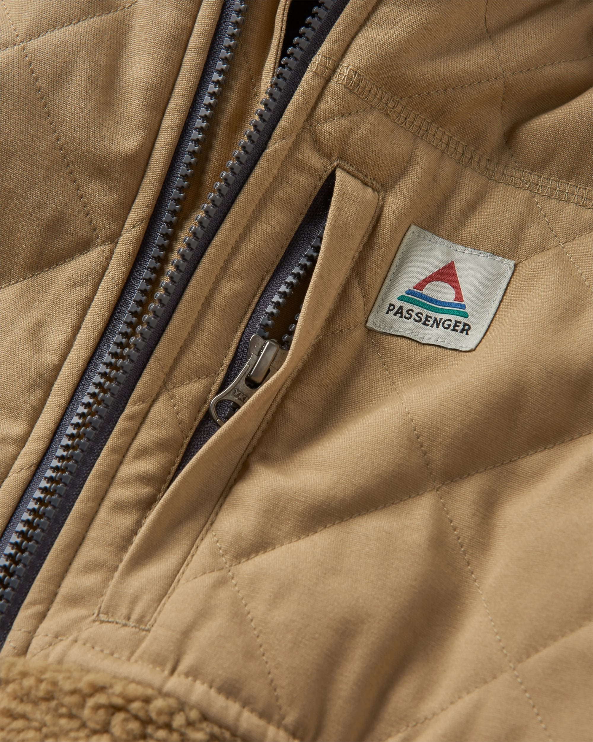 Adventure Recycled Deep-Pile Sherpa Fleece - Biscuit