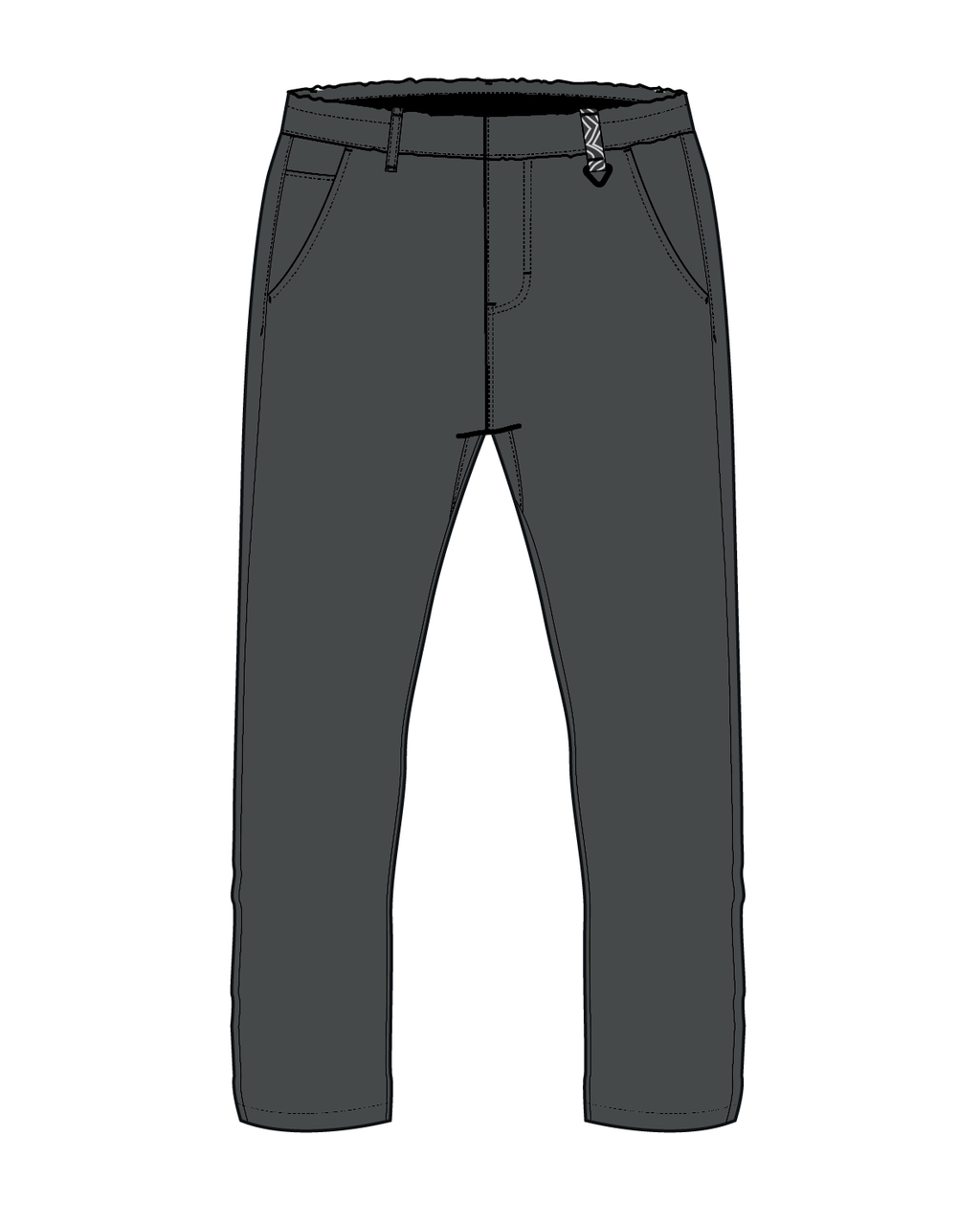 Horizon Comfort Chino - Charcoal