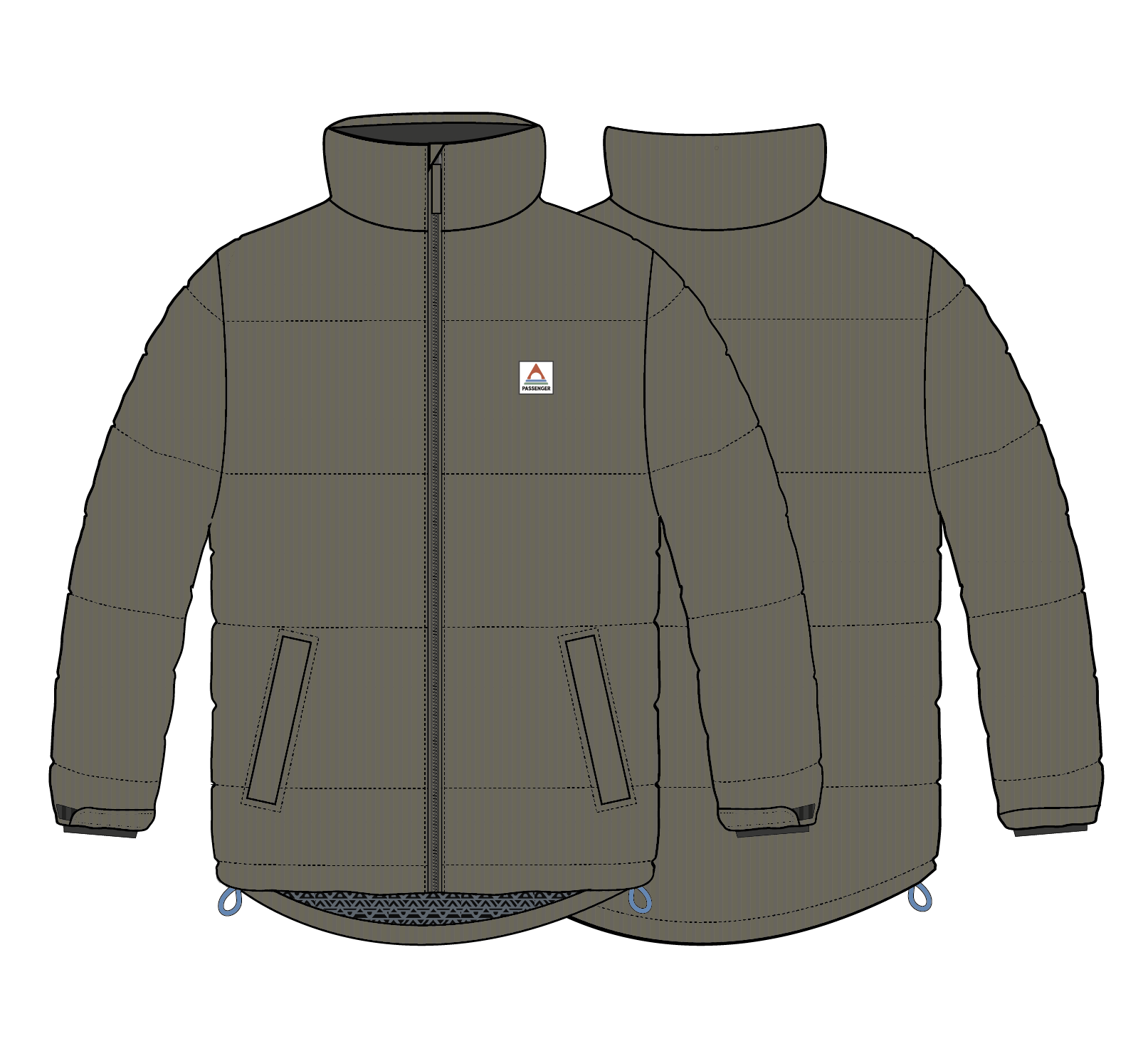 Backcountry Cord Insulated Jacket - Dusty Olive