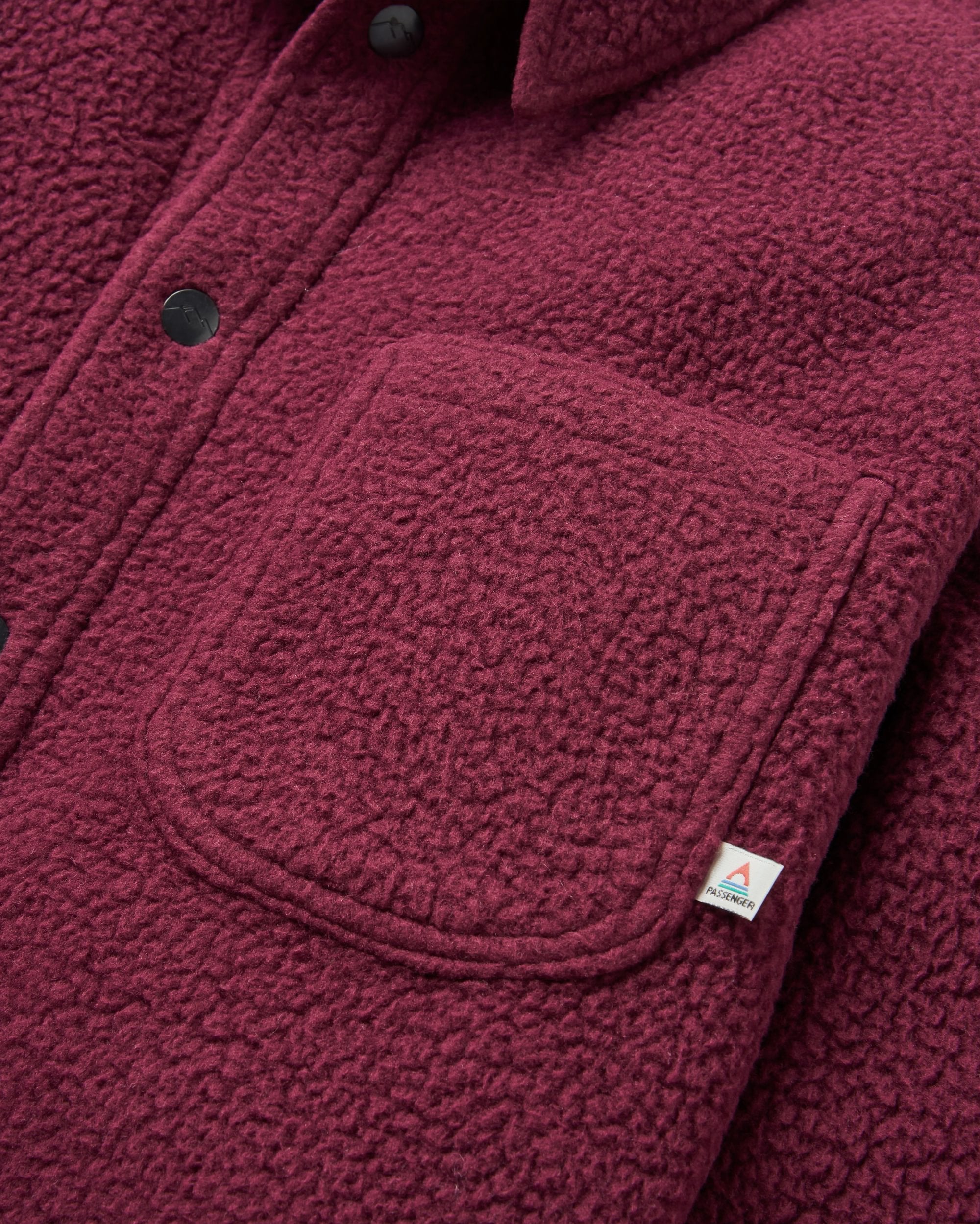 Backcountry Recycled Sherpa Fleece Shirt - Fig