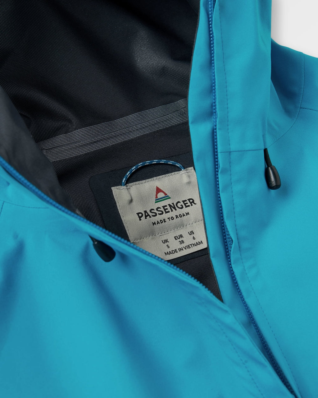 Five Element Recycled Waterproof Jacket - Bluejay