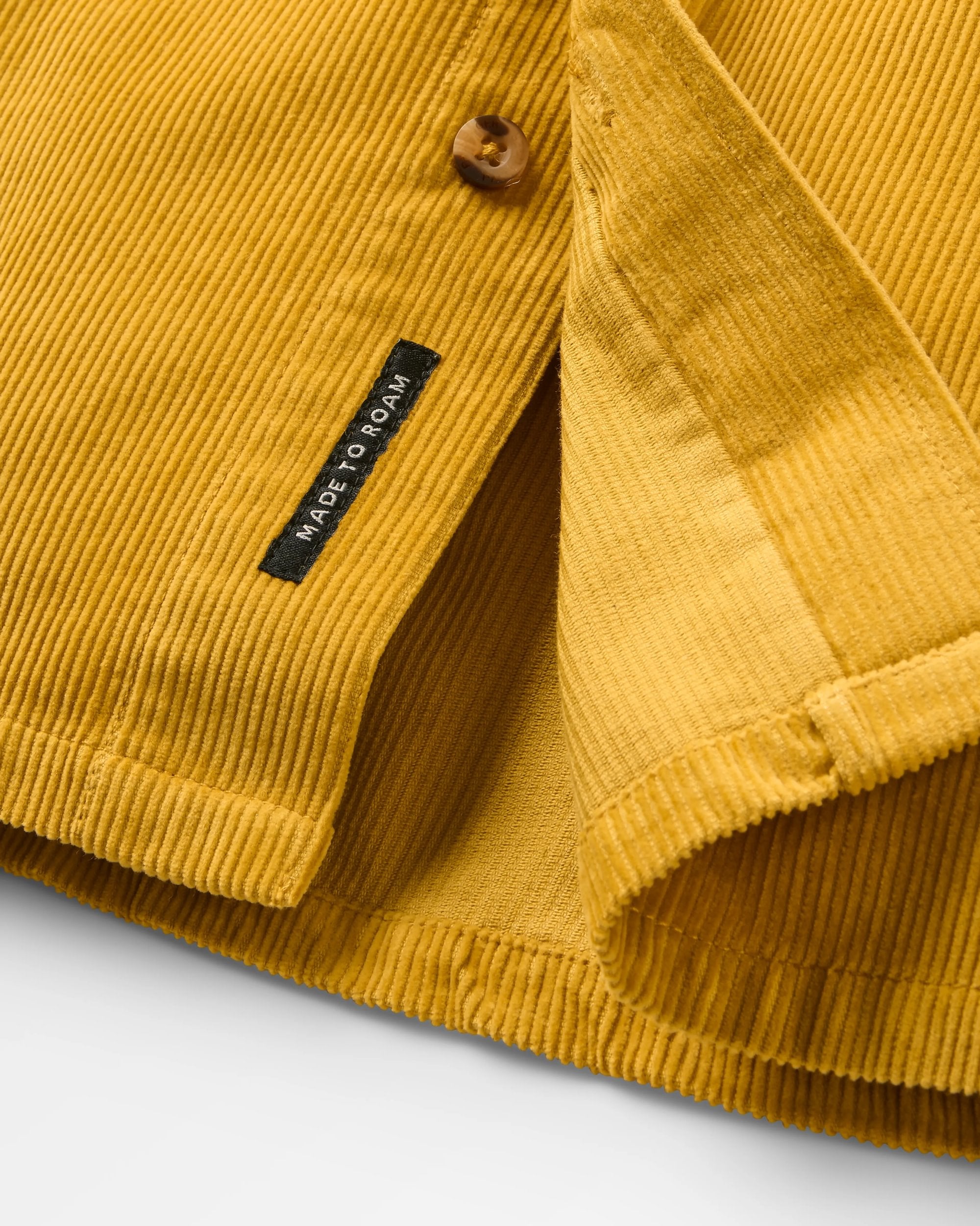 Backcountry Cord Shirt - Heritage Yellow