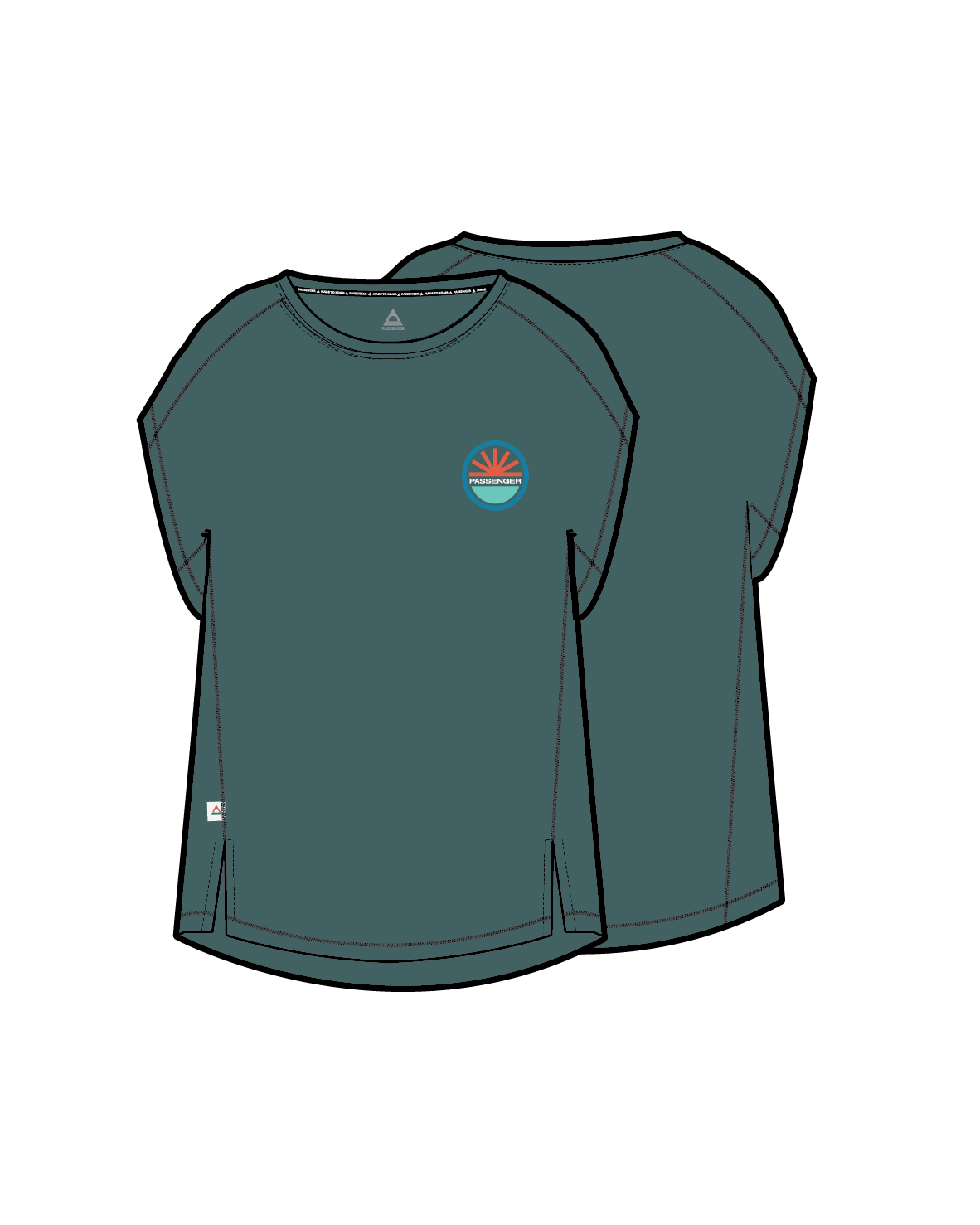 Chase The Light Drirelease® Active T-Shirt - Deep Ocean