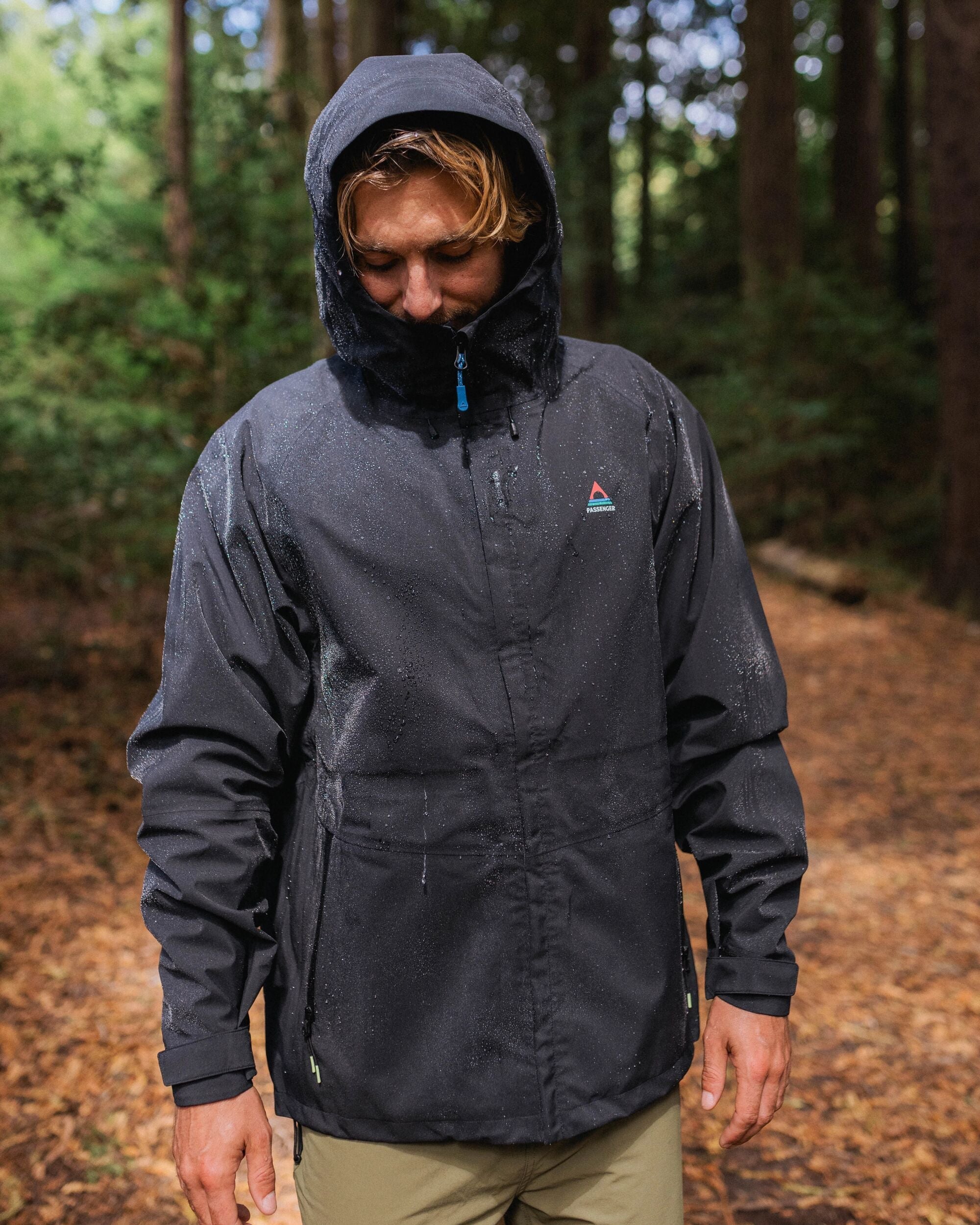 Five Season Recycled Waterproof Jacket - Black