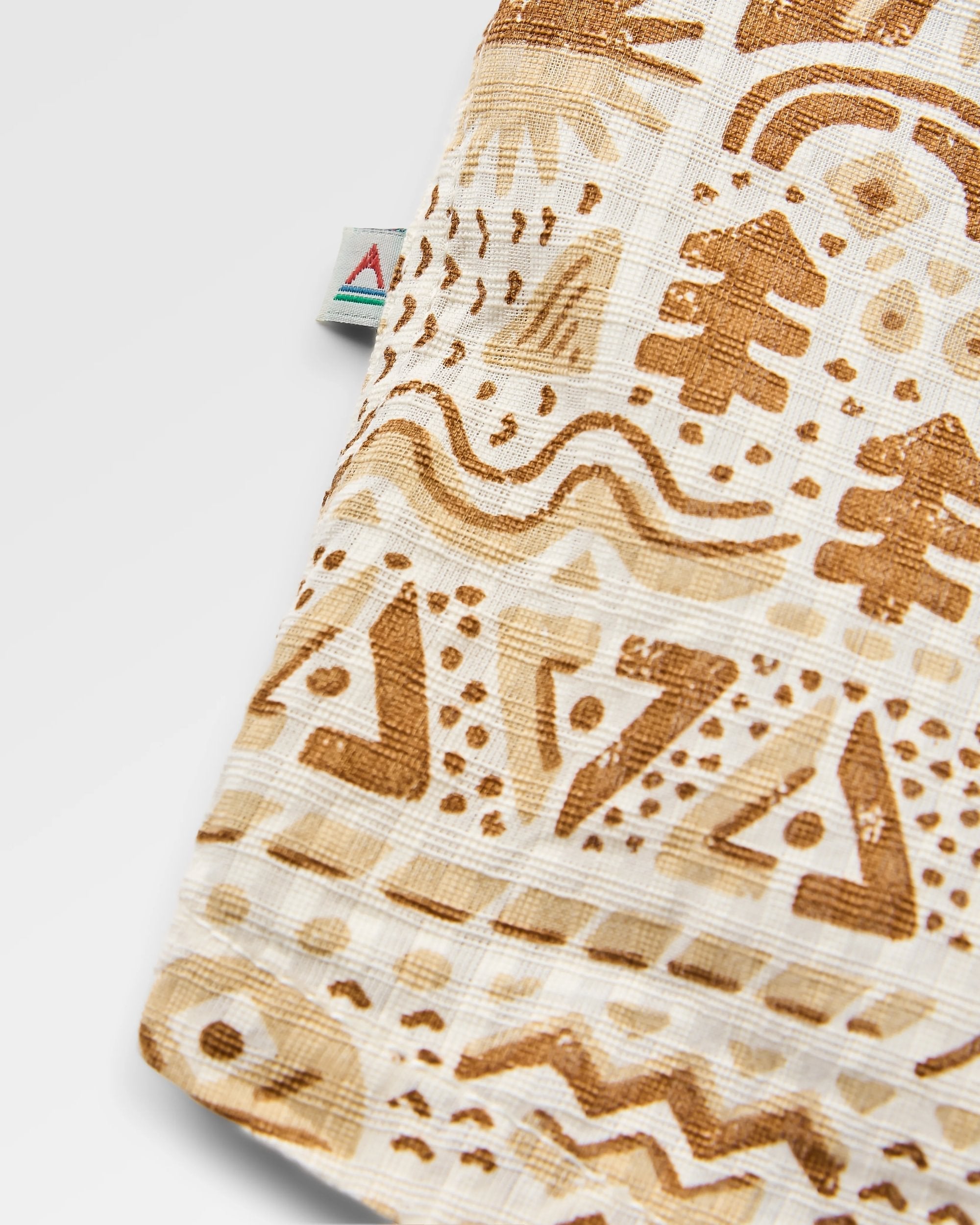 Chill Textured Short Sleeve Shirt - Elemental Geo Birch