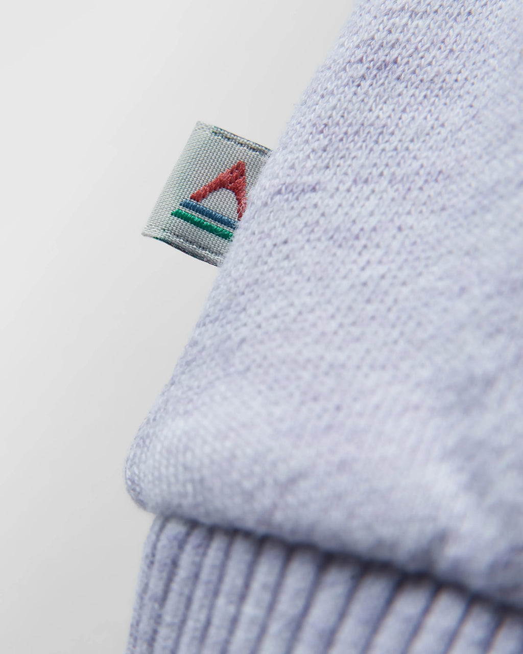 Fade Organic Cotton Sweatshirt - Lilac Mist Marl
