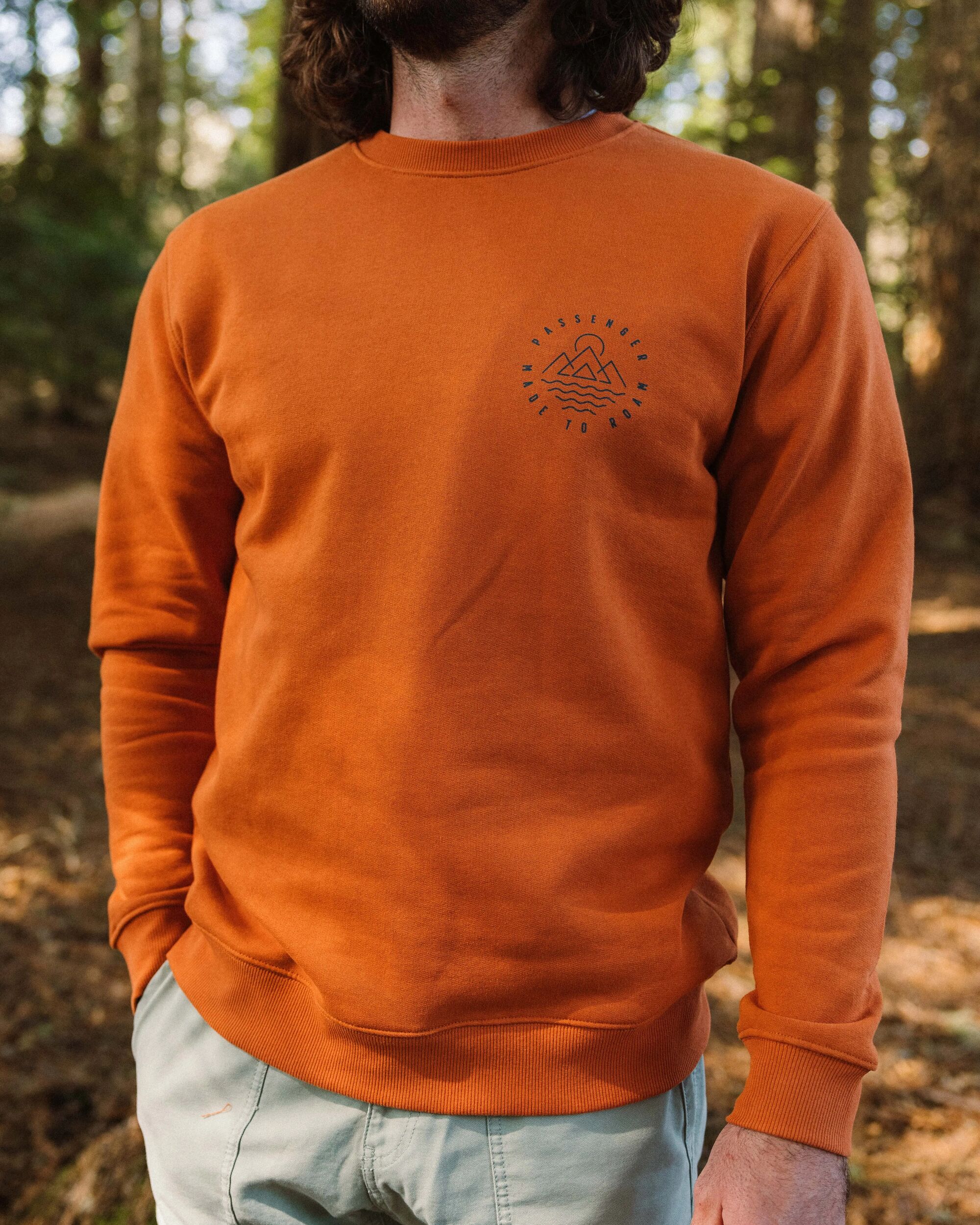 Escapism Sweatshirt - Sunset Orange