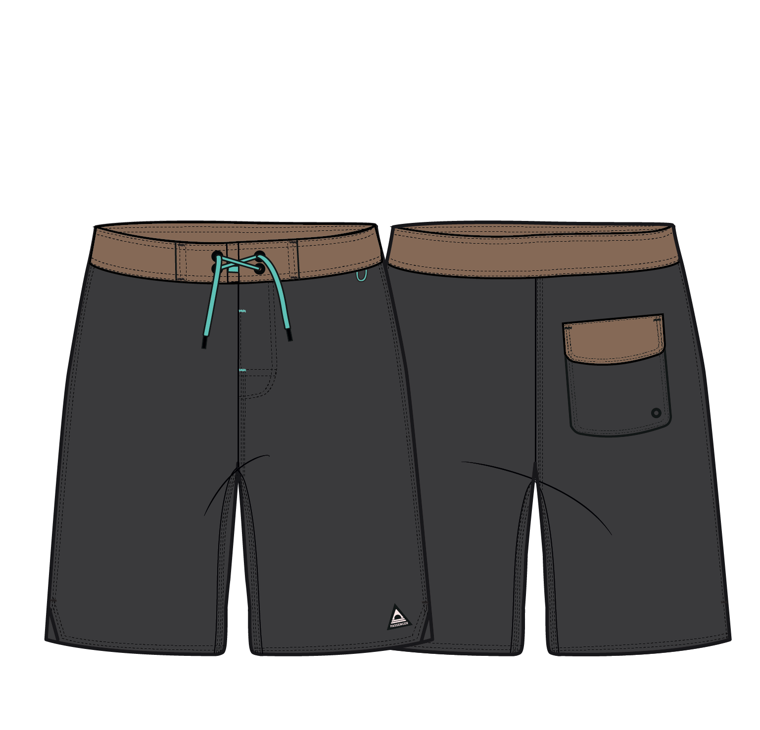 Cruiser NetPlus® Recycled 21" Boardshort - Black
